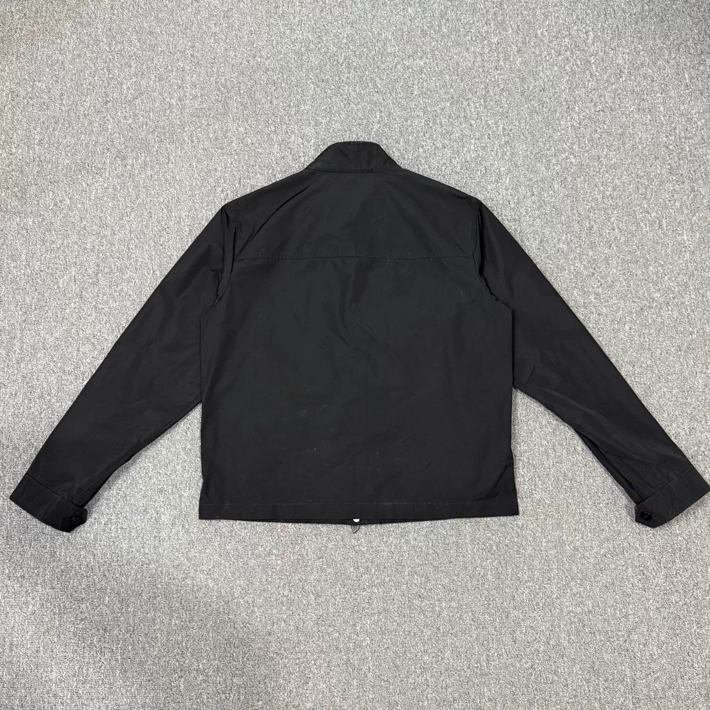Burberry Burberry Black TB Embroidered Stand Collar Zipper Jacket 52 Size US L / EU 52-54 / 3 - 2 Thumbnail