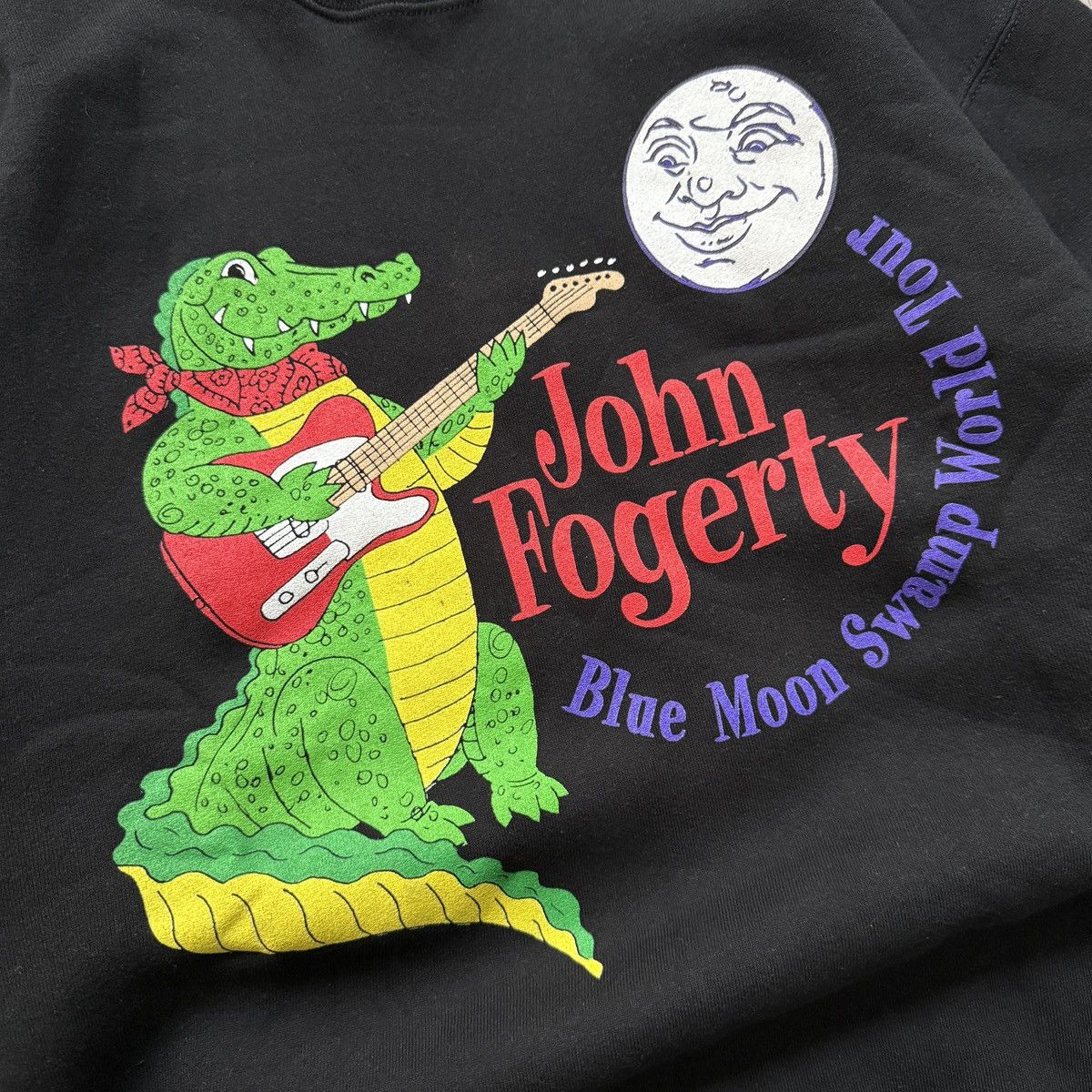 Fruit Of The Loom Vintage John Fogerty 90’s Crewneck Sweatshirt Size US L / EU 52-54 / 3 - 3 Thumbnail
