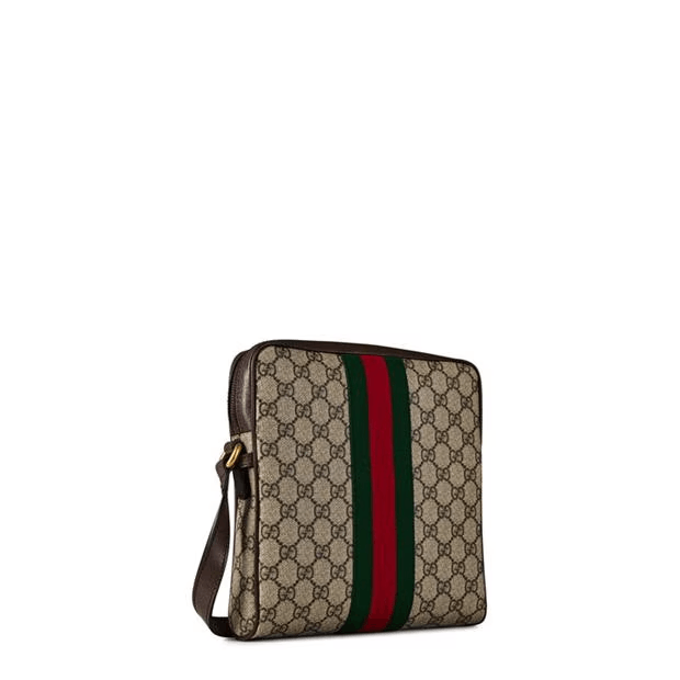Gucci Men'S Logo Cotton Ophidia Small Messenger Bag Size ONE SIZE - 2 Thumbnail