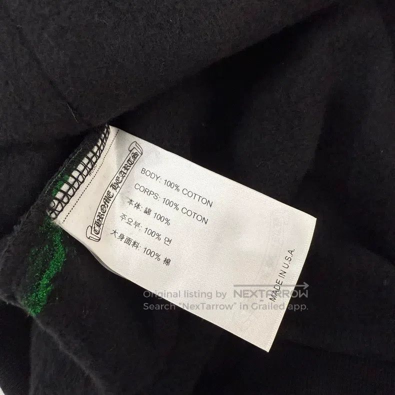 Chrome Hearts CHROME HEARTS Size S Black graffiti hoodie Size US S / EU 44-46 / 1 - 4 Thumbnail