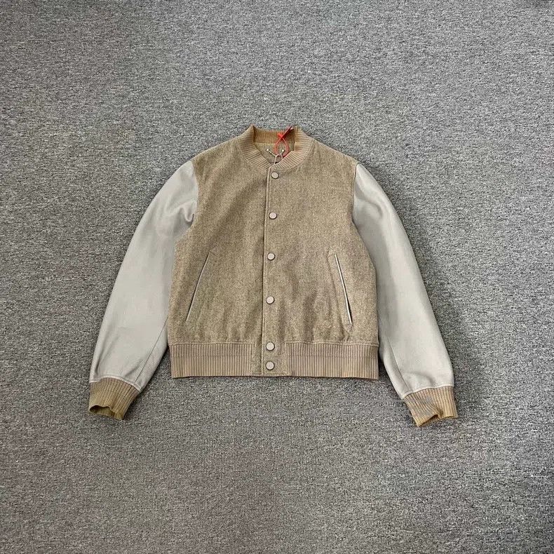 Louis Vuitton Louis Vuitton Leather Sleeve Baseball Jacket Size US L / EU 52-54 / 3 - 1 Thumbnail