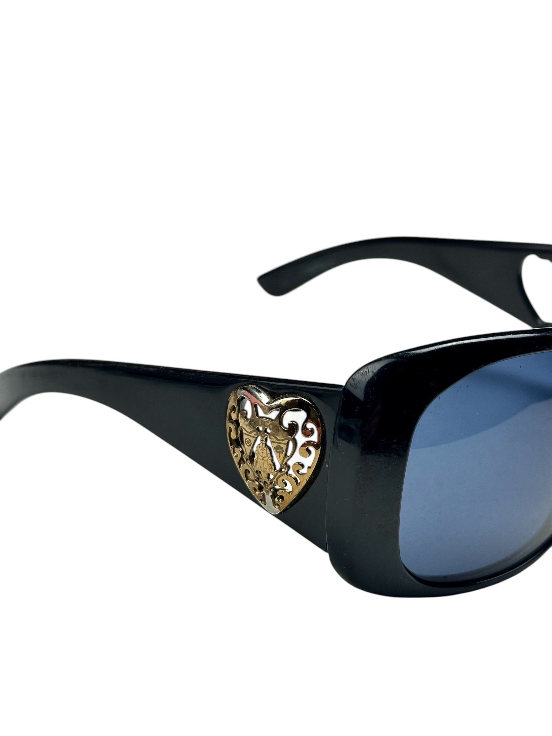 Gucci Gucci Hearts Round Sunglasses Size ONE SIZE - 5 Thumbnail