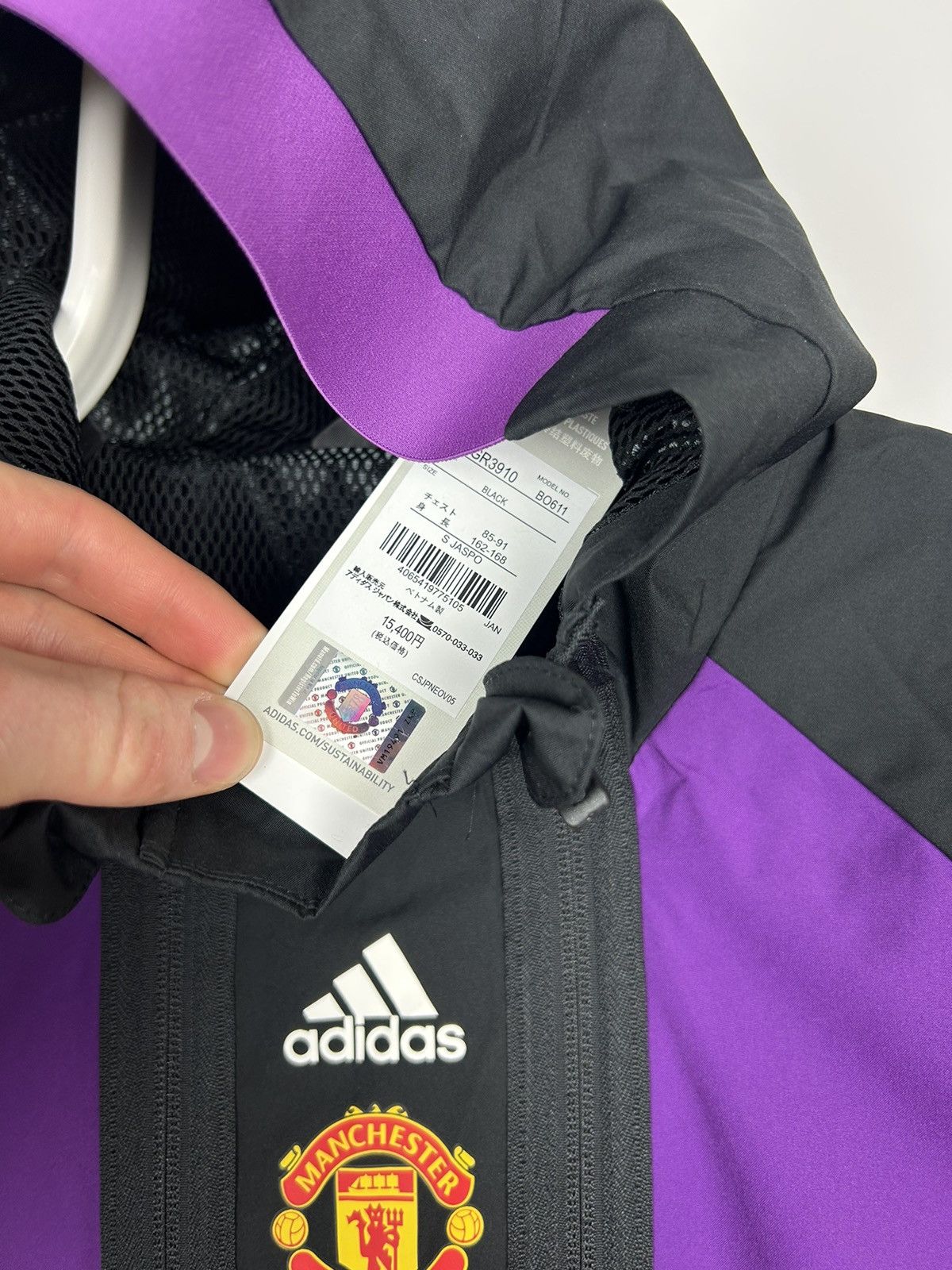 Adidas Adidas Manchester United soccer jacket Size US S / EU 44-46 / 1 - 4 Thumbnail