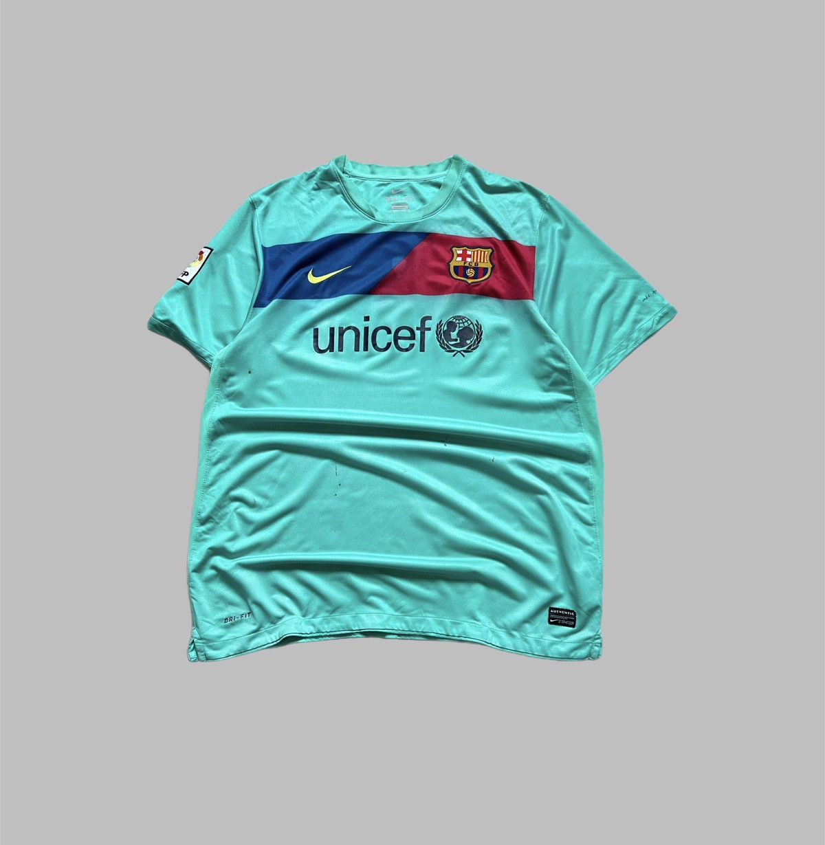 Other Vintage Nike Barcelona Soccer Jersey Away Mint Rare Size US XL / EU 56 / 4 - 1 Thumbnail