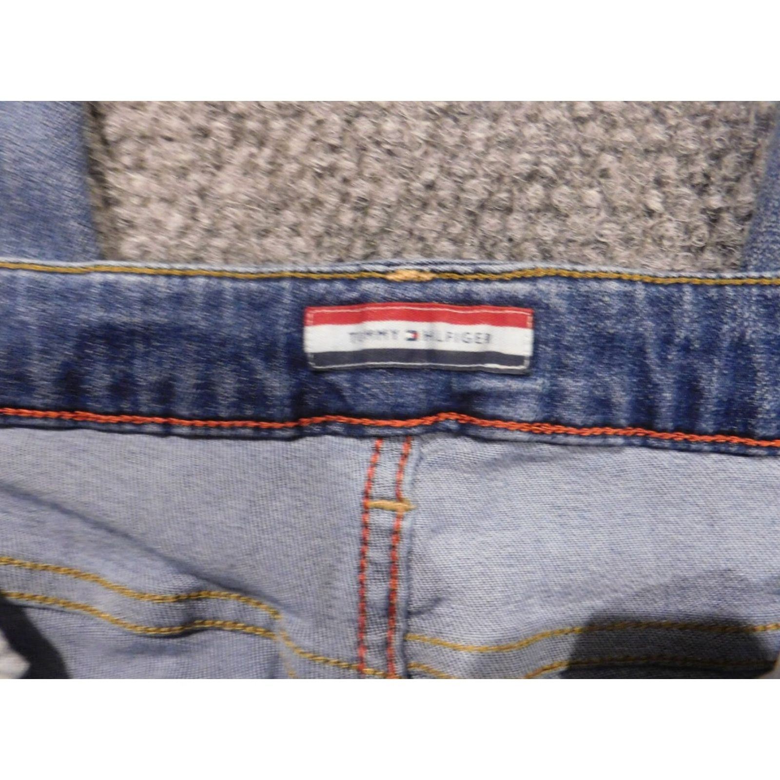 Tommy Hilfiger Tommy Hilfiger Jeans Womens 8 Crop Denim Blue Regular Inseam 25 in Zip Zipper Cotton Blend Size 24" / US 00 / IT 34 - 2 Thumbnail