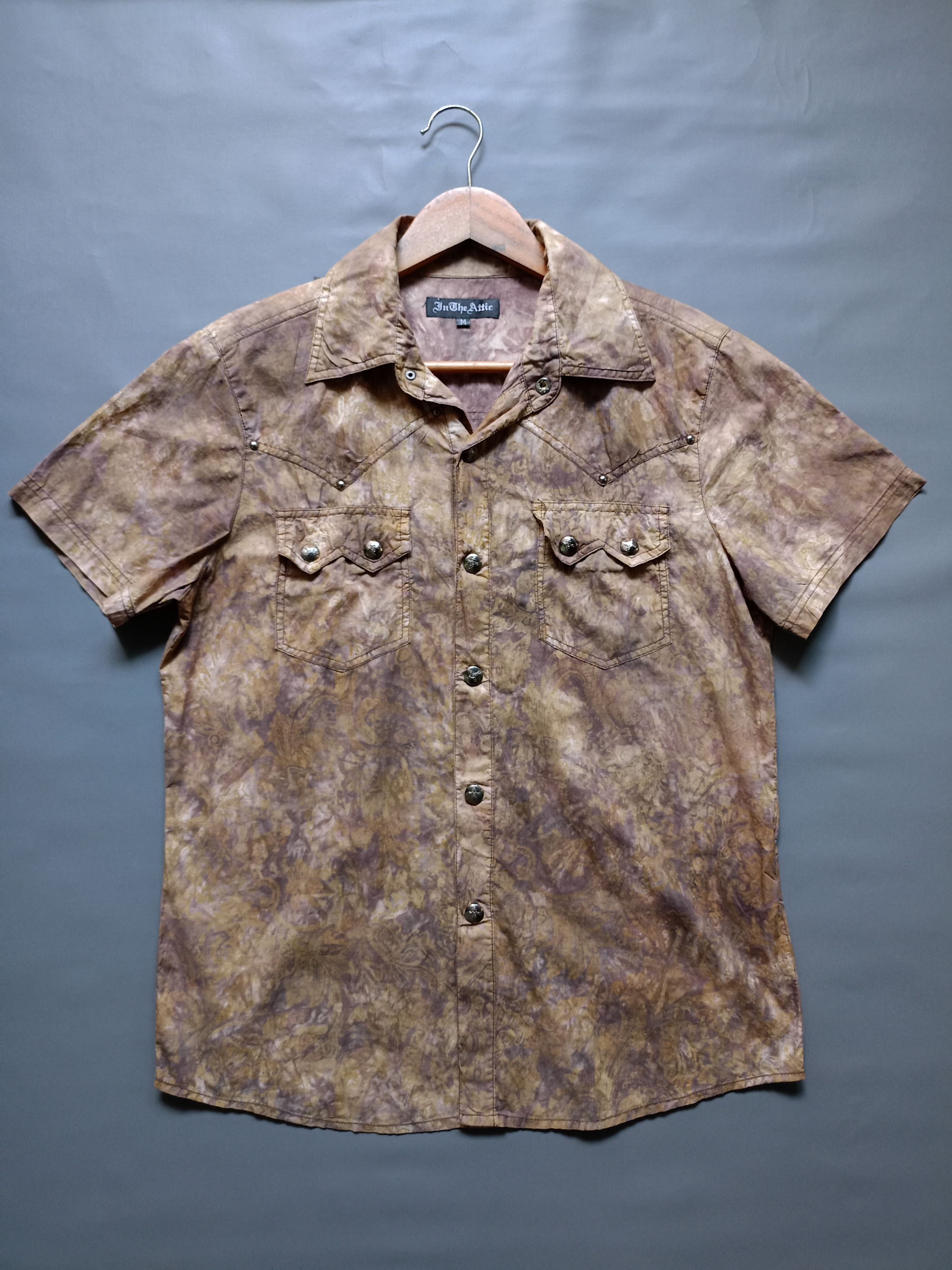 In The Attic 2000s In the Attic Paisley shirts style ifsixwasnine kmrii Size US M / EU 48-50 / 2 - 1 Thumbnail