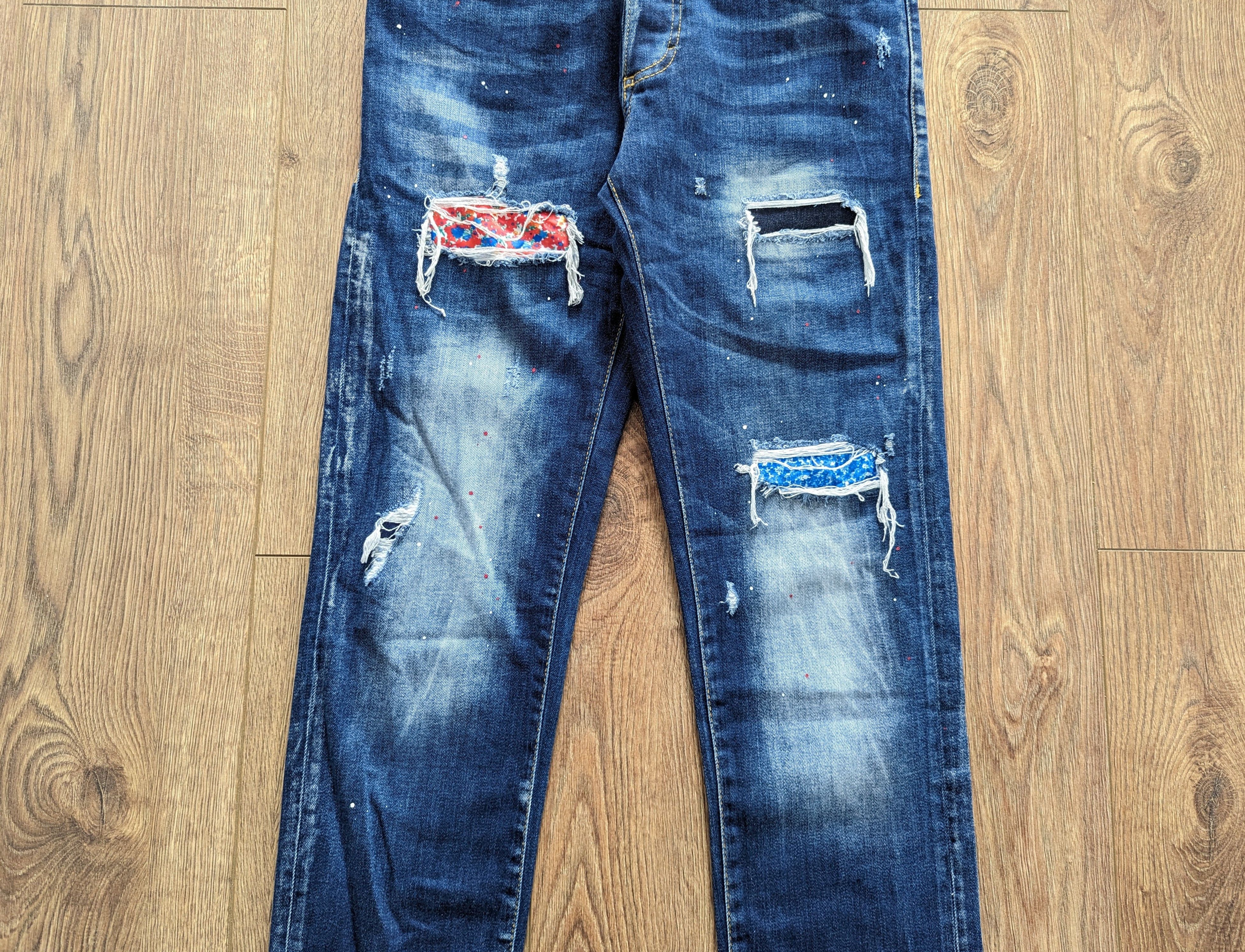 Dsquared2 DSQUARED2 1975 Easy Slim Jeans Men's Size 44 Made In Italy Size US 28 / EU 44 - 11 Thumbnail