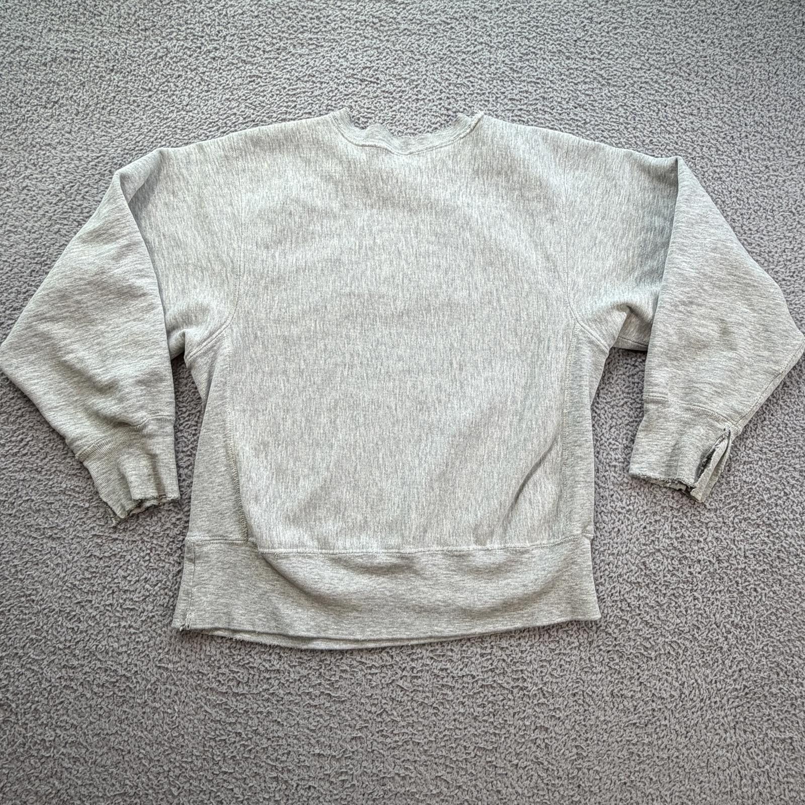 Champion Vintage 80s Champion Reverse Weave SJU St Johns Sweatshirt Size US M / EU 48-50 / 2 - 2 Thumbnail