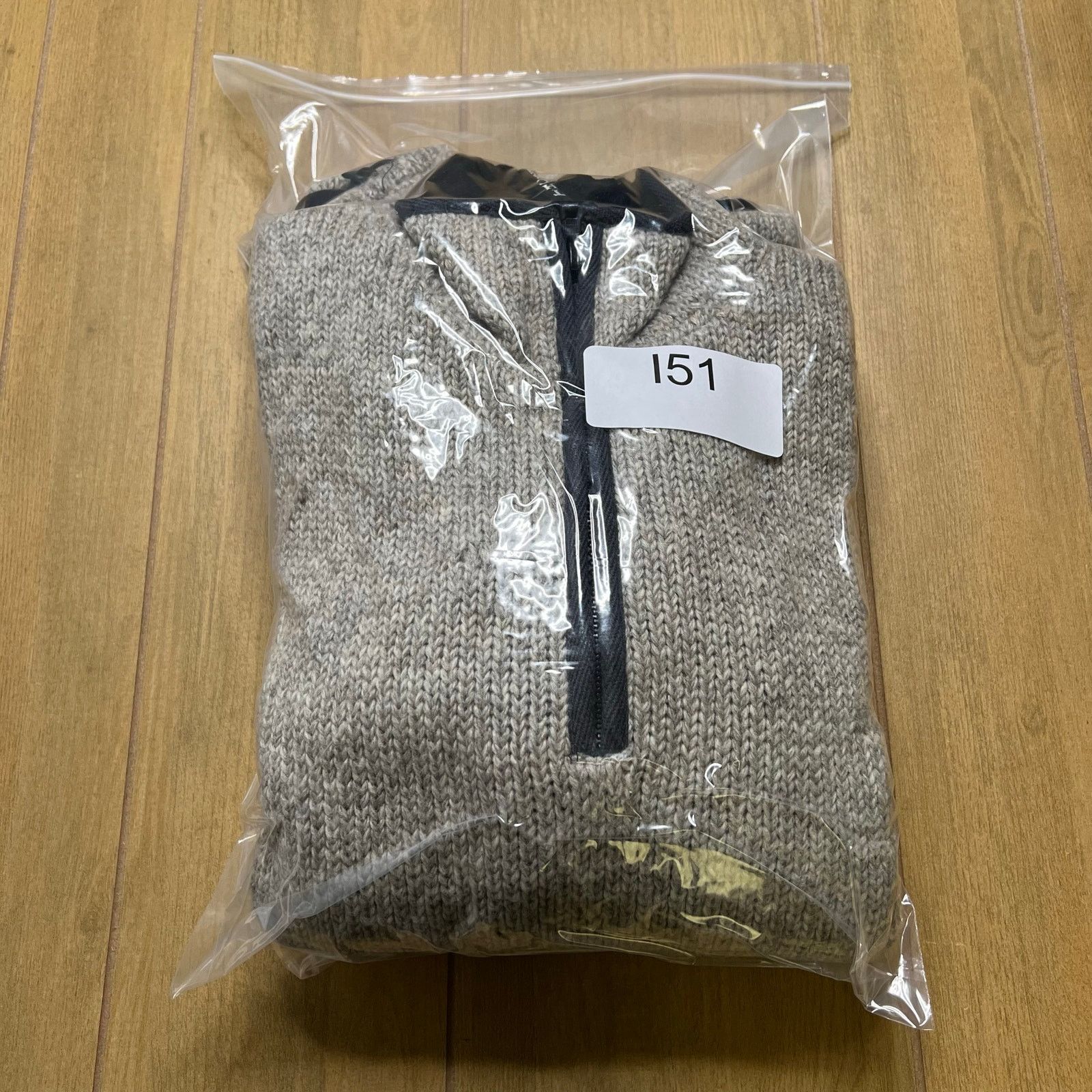 Vintage THC Natural Line Icelandic Pure Wool Sweater 1/4 Zip XXL Size US XXL / EU 58 / 5 - 15 Thumbnail