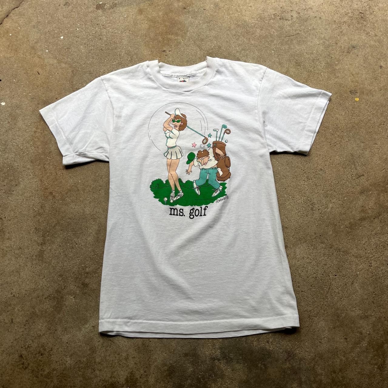 Fruit Of The Loom Fruit of the Loom single stitch RARE 1988 graphic tee Size US M / EU 48-50 / 2 - 1 Thumbnail