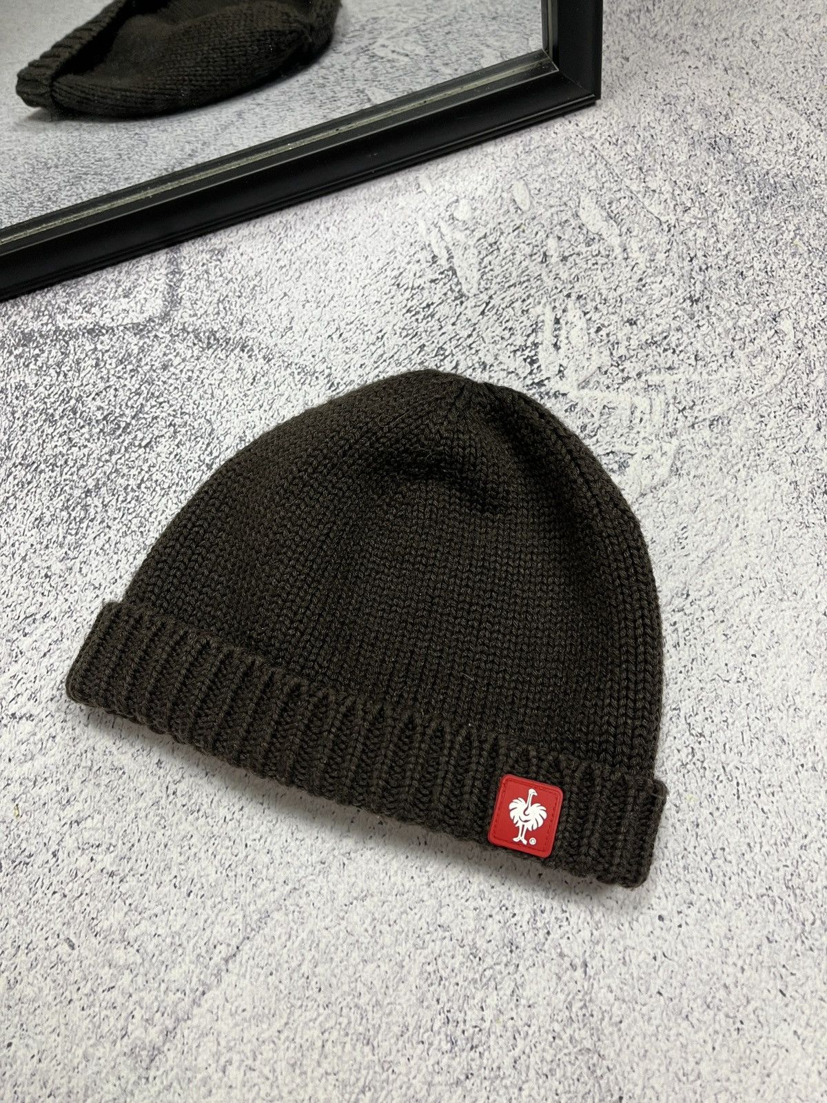 Garment Reproduction of Workers × Vintage Vintage 00's Engelbert Strauss Workwear Knit Beanie Hat Y2k Size ONE SIZE - 1 Thumbnail