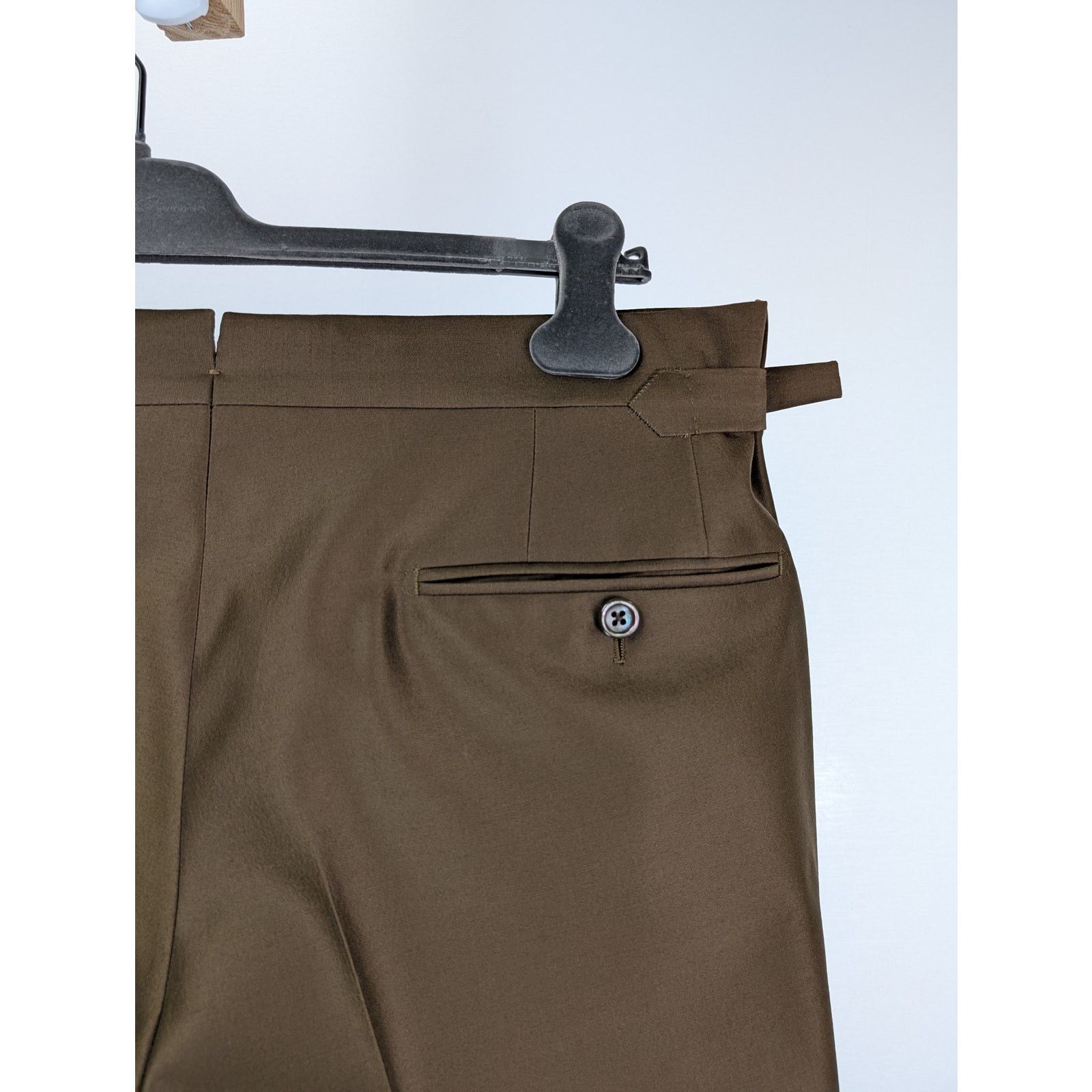 Tom Ford o1rshd1 Men's Suits Blazer Pants in Brown Size US L / EU 52-54 / 3 - 16 Thumbnail