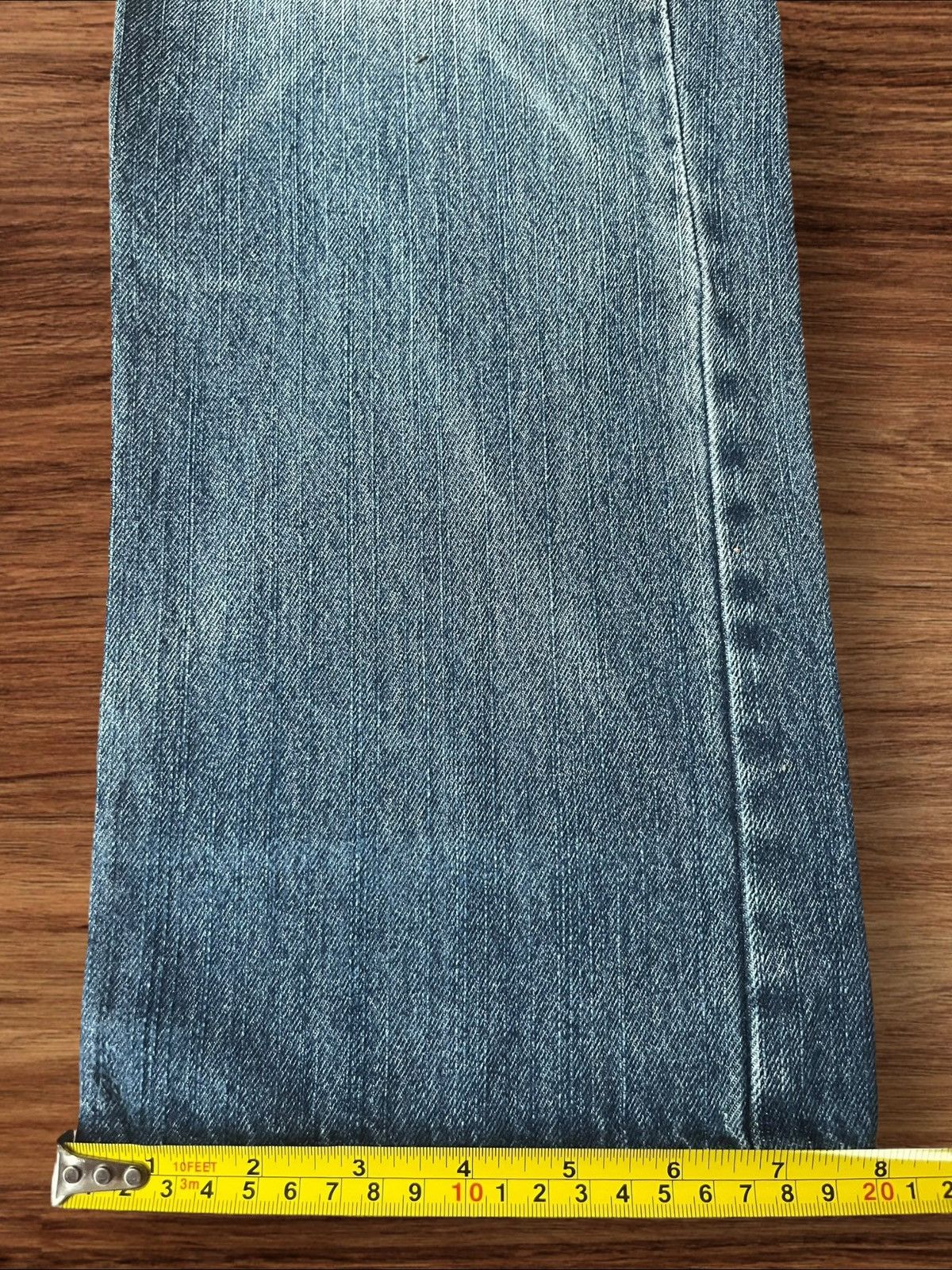 Hysteric Glamour × Japanese Brand Vintage Japanese Brand Blue Washed Distressed Leopard Jeans Size US 30 / EU 46 - 15 Thumbnail