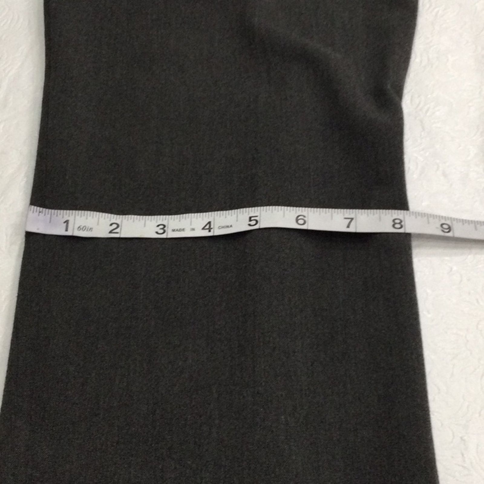 Other Talbots Petites Heritage Dark Gray Dress Pant Size 8P Size 30" / US 8 / IT 44 - 16 Thumbnail