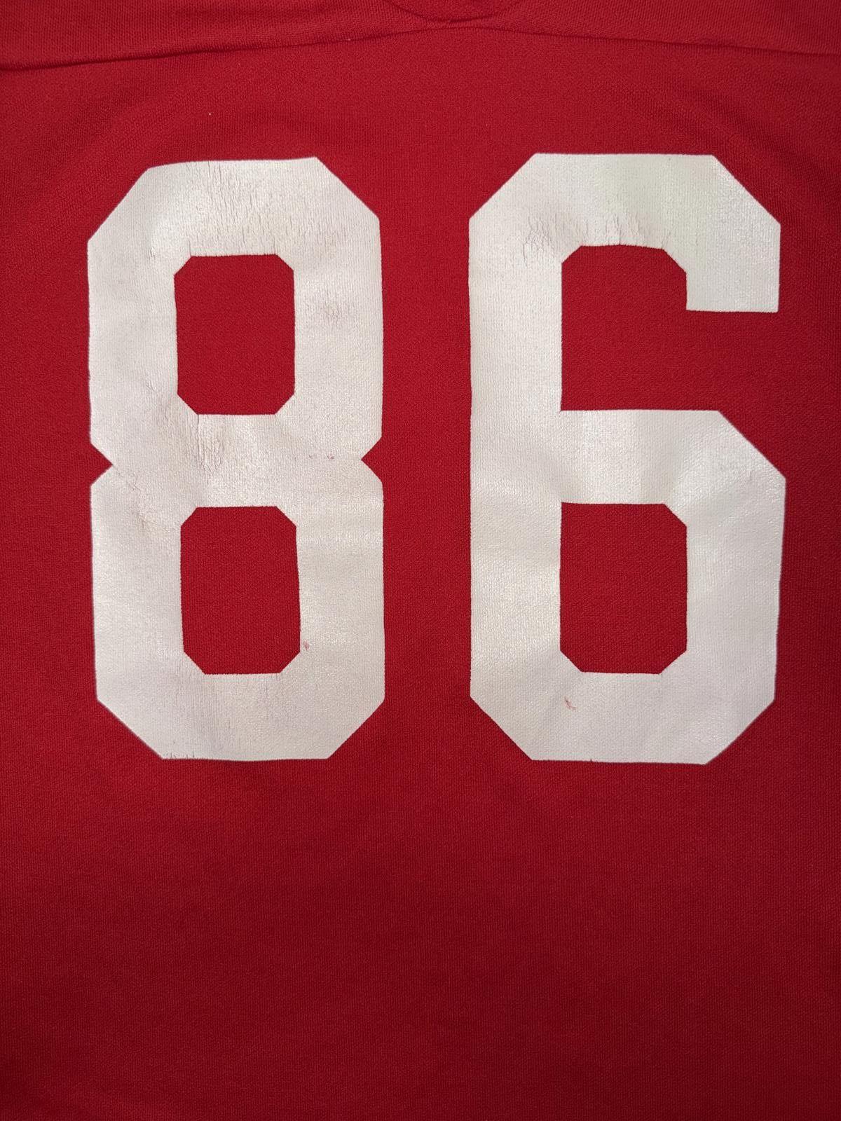 NFL Vintage 70s Rawlings NFL Red Jersey Size ONE SIZE - 9 Thumbnail