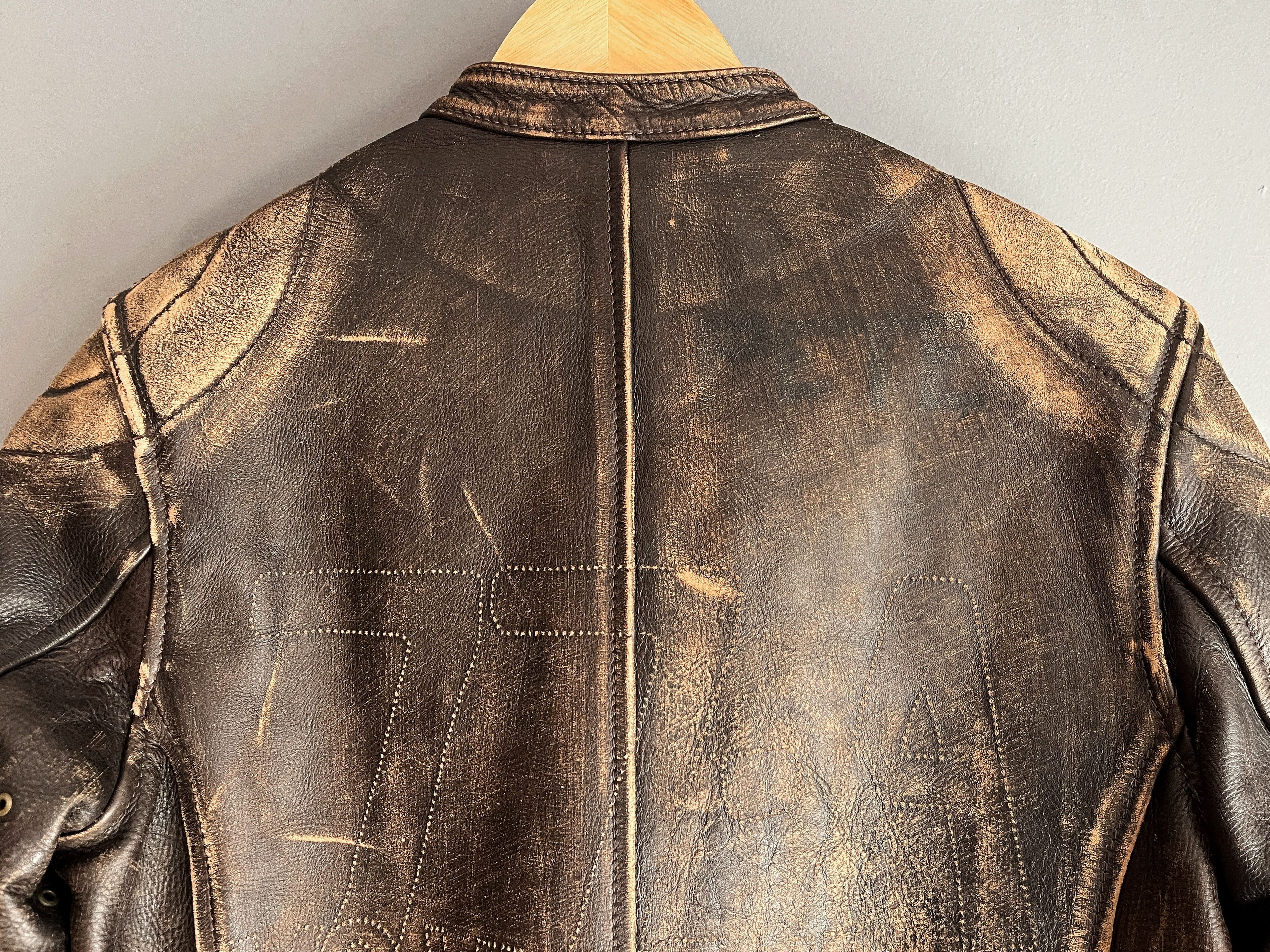 Levi's Levi's Motorcycle Leather Jacket Vultures V8 Bonnieville Size US S / EU 44-46 / 1 - 12 Thumbnail