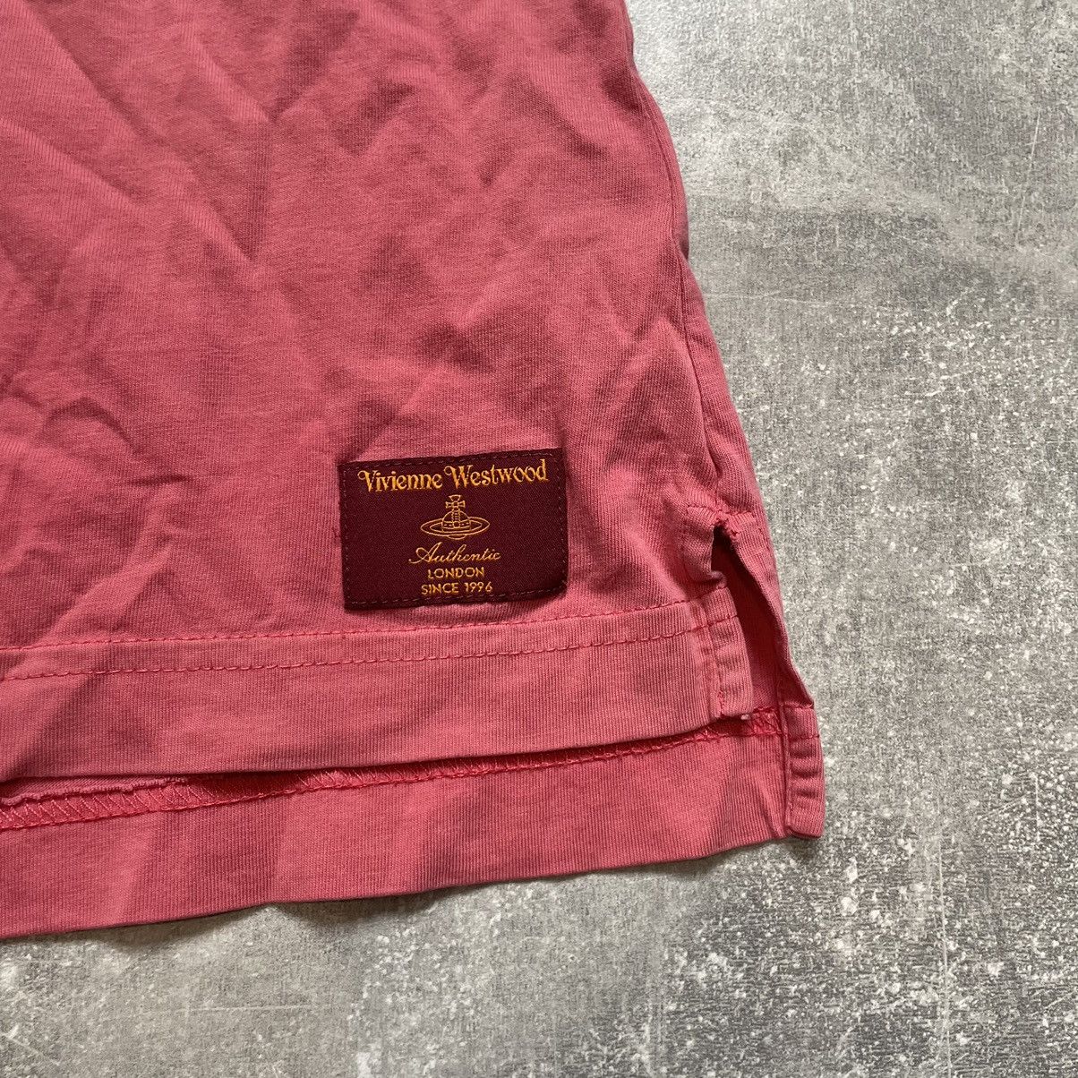 Affliction × Vivienne Westwood VIVIENNE Westwood pink tee shirt old chrome cyber big logo Size US XL / EU 56 / 4 - 5 Thumbnail