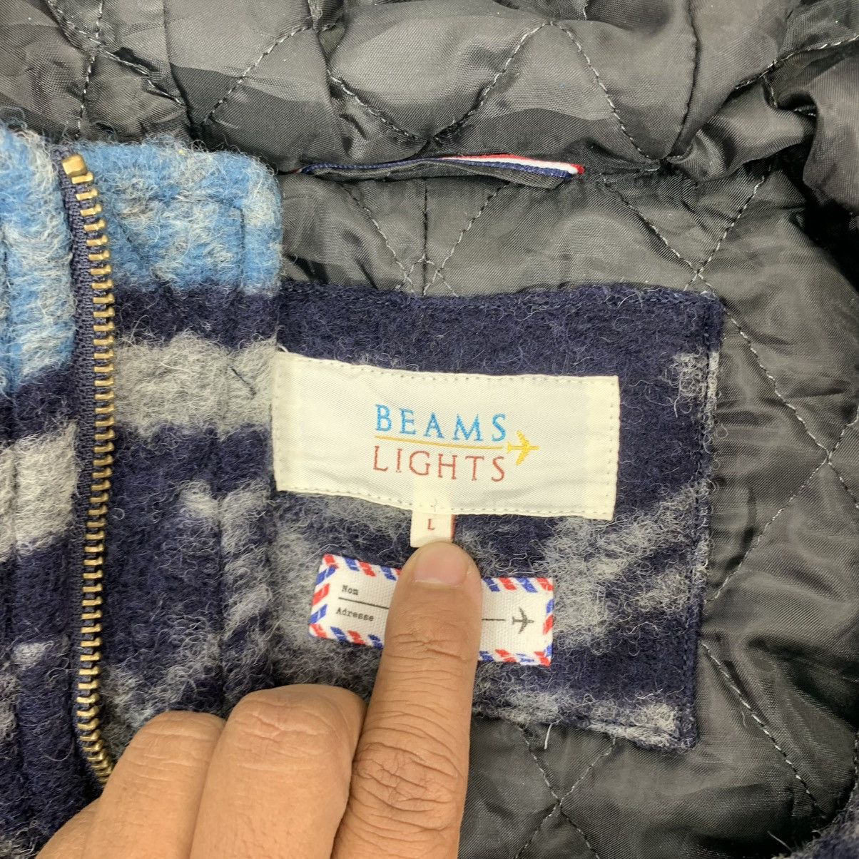 Beams Plus × Japanese Brand VINTAGE BEAM LIGHT NATIVE WOOL HOODIE COAT Size US L / EU 52-54 / 3 - 8 Thumbnail