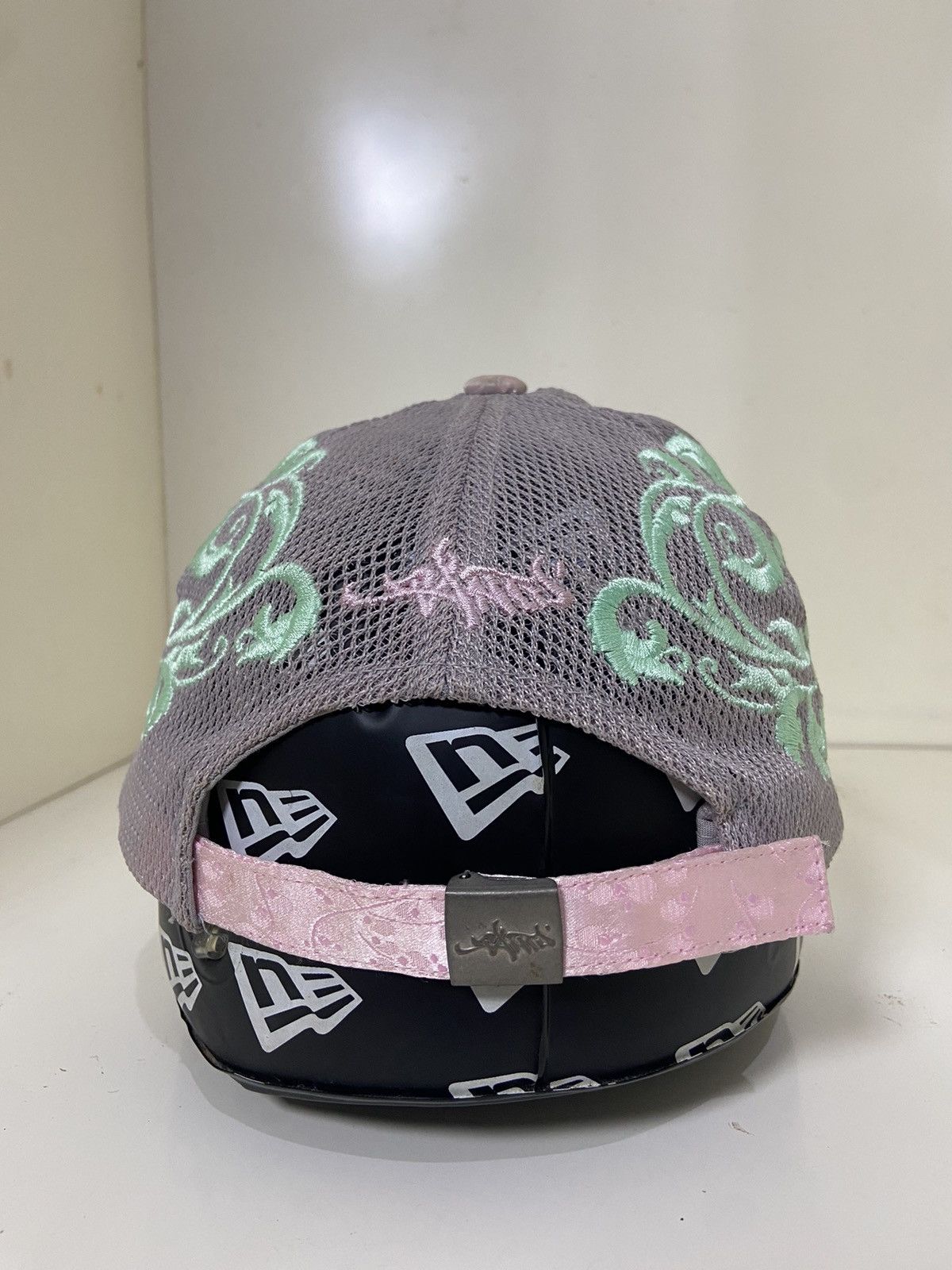 Japanese Brand Tantu black trucker hats embroidery Size ONE SIZE - 6 Thumbnail