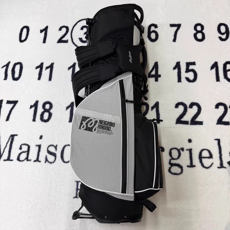 Neighborhood Black Golf Bag with Multiple Compartments Size ONE SIZE - 1 Thumbnail