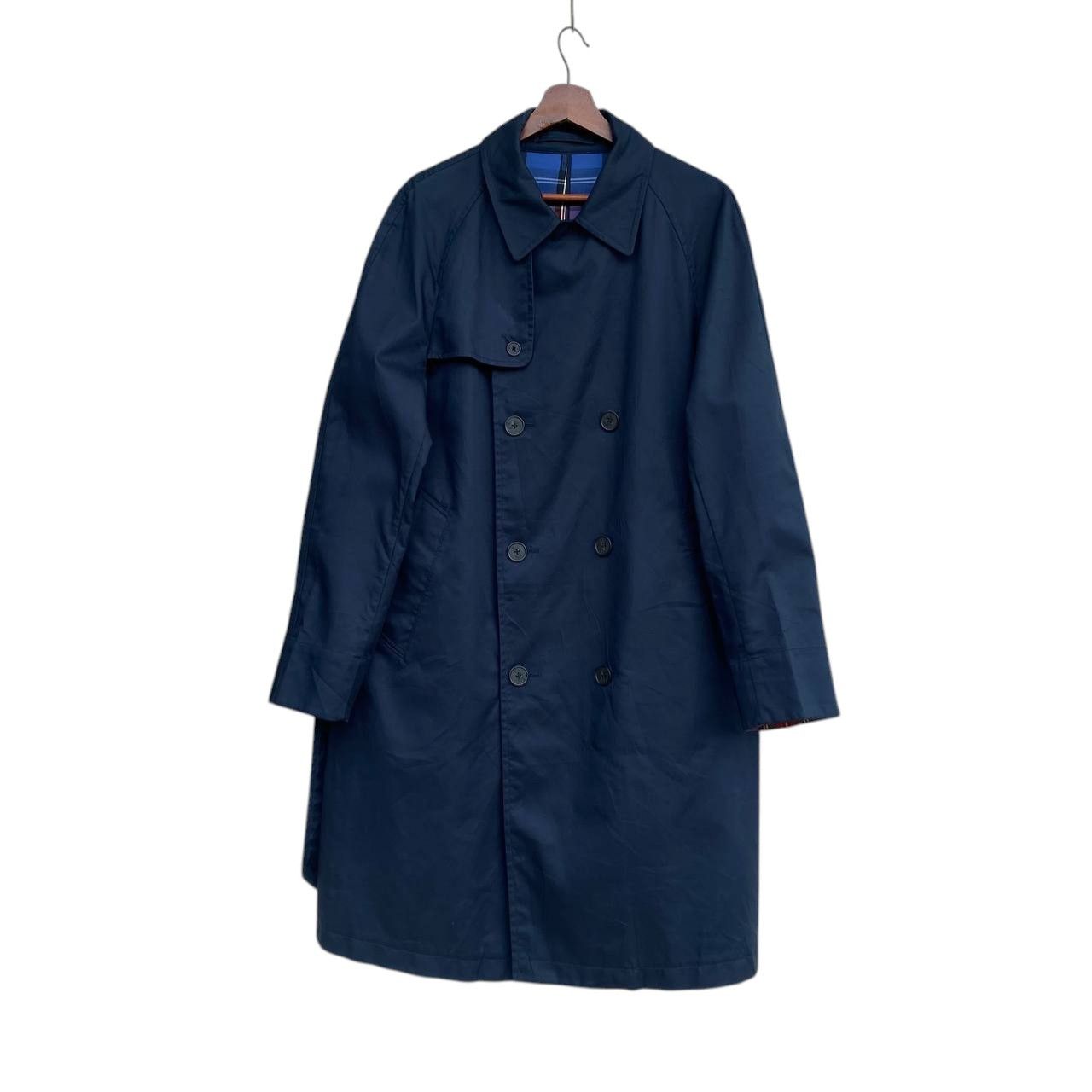JW Anderson JW Anderson x Uniqlo Double-Breasted Trench Coat - Navy Size US L / EU 52-54 / 3 - 6 Thumbnail