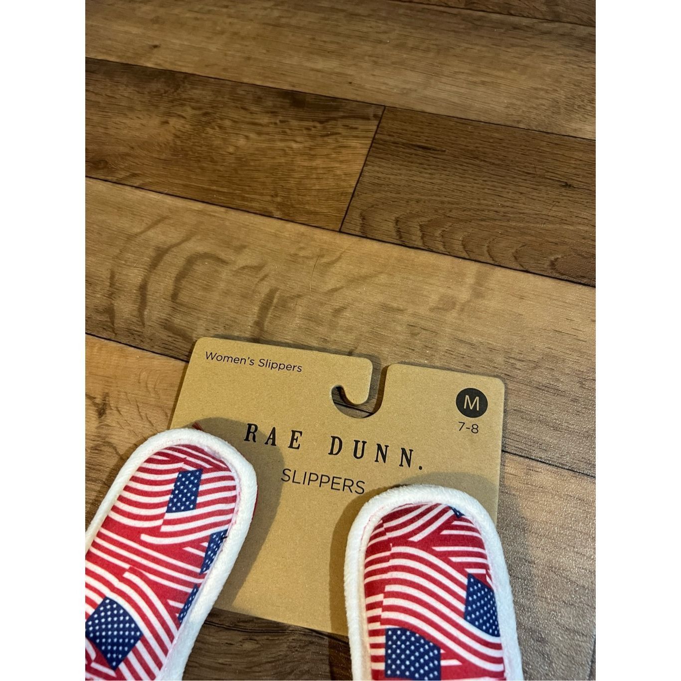 Other Rae Dunn USA Woman’s Slippers Size Medium 7-8 NEW MSRP $38 Size US 7 / IT 37 - 6 Thumbnail