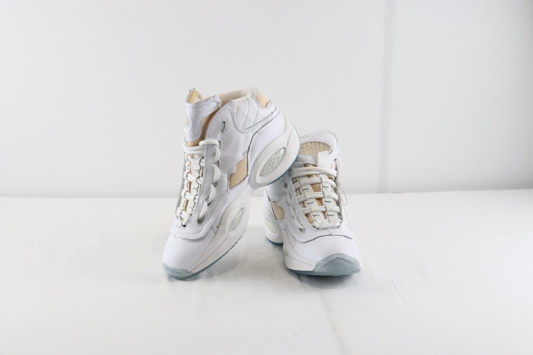 Maison Margiela × Reebok o1rshd1 Basketball Sneakers in White Size US 7.5 / EU 40-41 - 11 Thumbnail