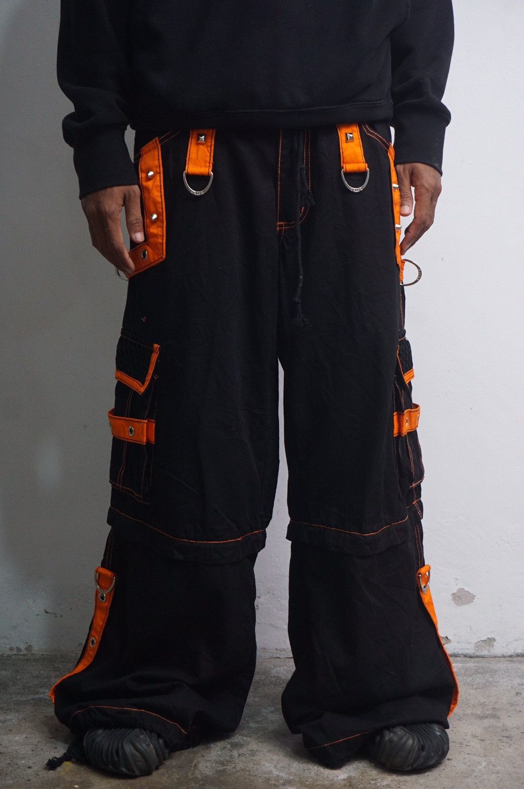 Japanese Brand Crazy Y2K Tripp NYC rave Pant Size US 32 / EU 48 - 2 Thumbnail