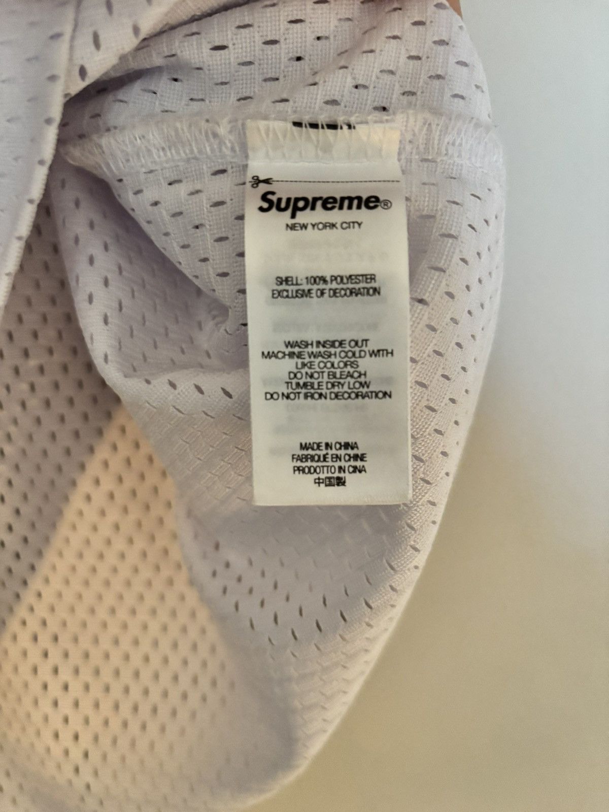 Supreme Supreme Spiderweb Football Jersey Small White Size US S / EU 44-46 / 1 - 6 Thumbnail
