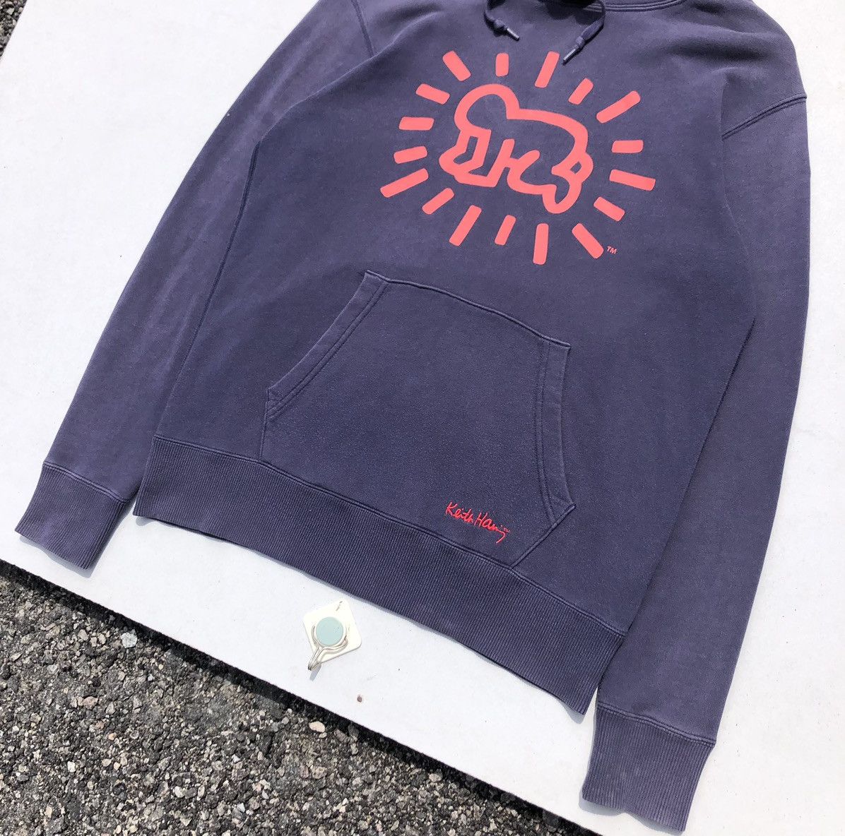 Keith Haring RARE🔥 Keith Haring Hoodies (Faded Colour) Size US M / EU 48-50 / 2 - 7 Thumbnail