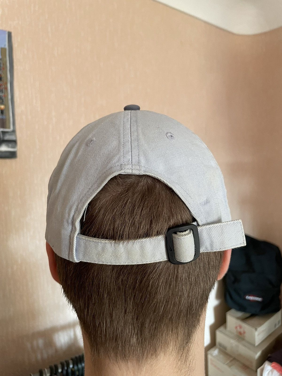 Nike × Vintage Vintage Nike Cap Mini Swoosh Size ONE SIZE - 4 Thumbnail