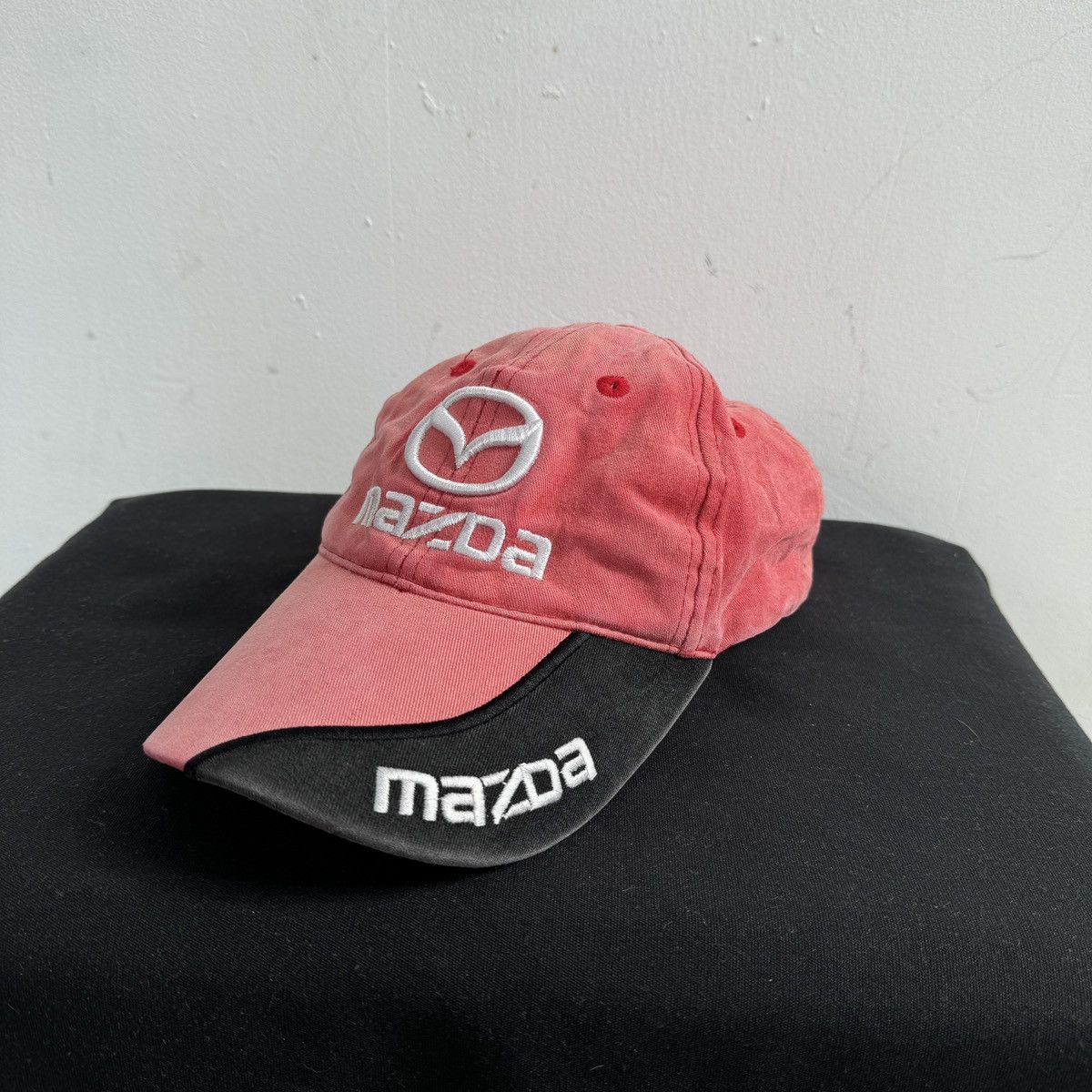 Vintage Vintage 90s Mazda Logo Cap Hat Streetwear Size ONE SIZE - 1 Thumbnail