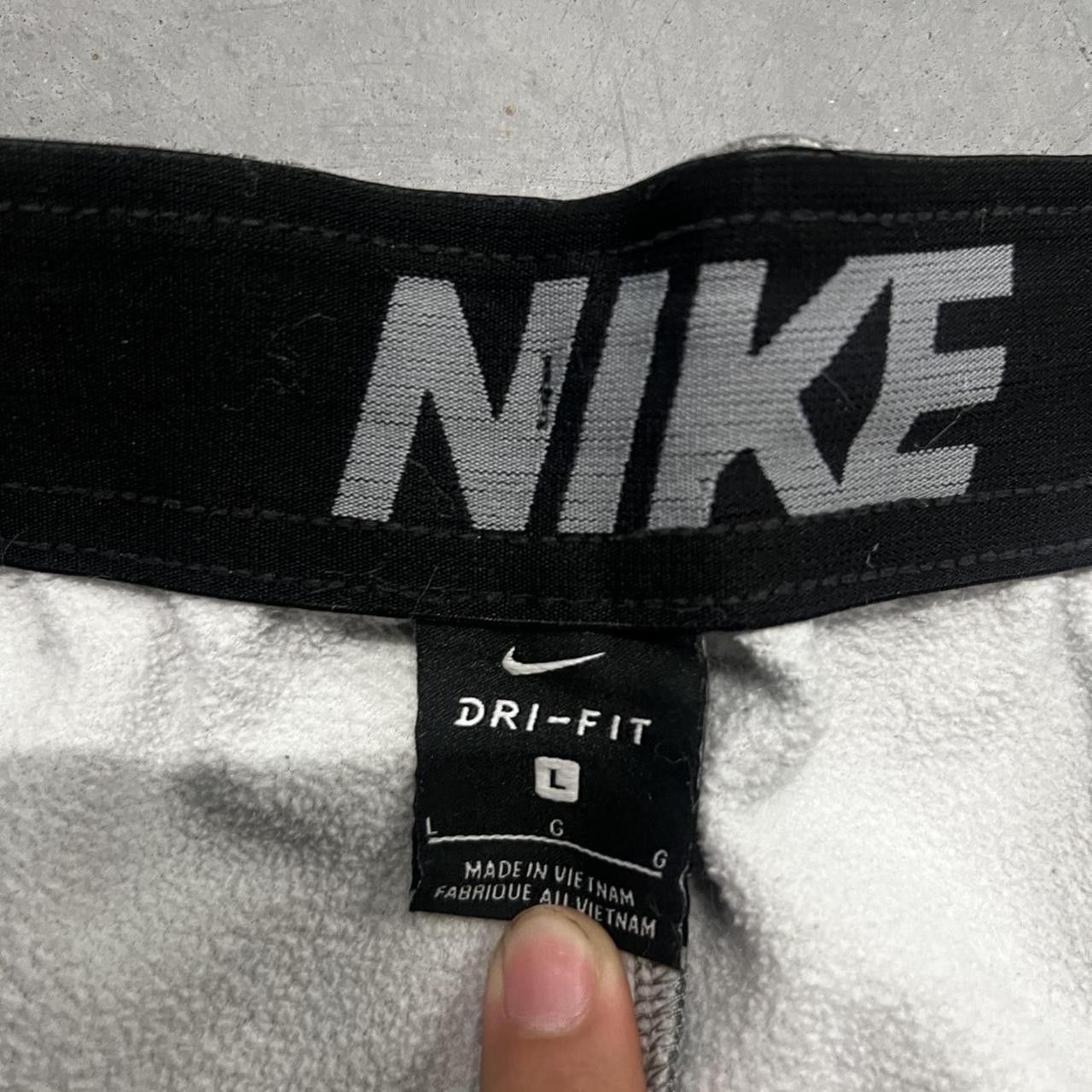 Nike × Vintage Vintage Y2K Nike Dri-Fit Grey Sweatpants with Bronze Swoosh! Size US 34 / EU 50 - 7 Thumbnail