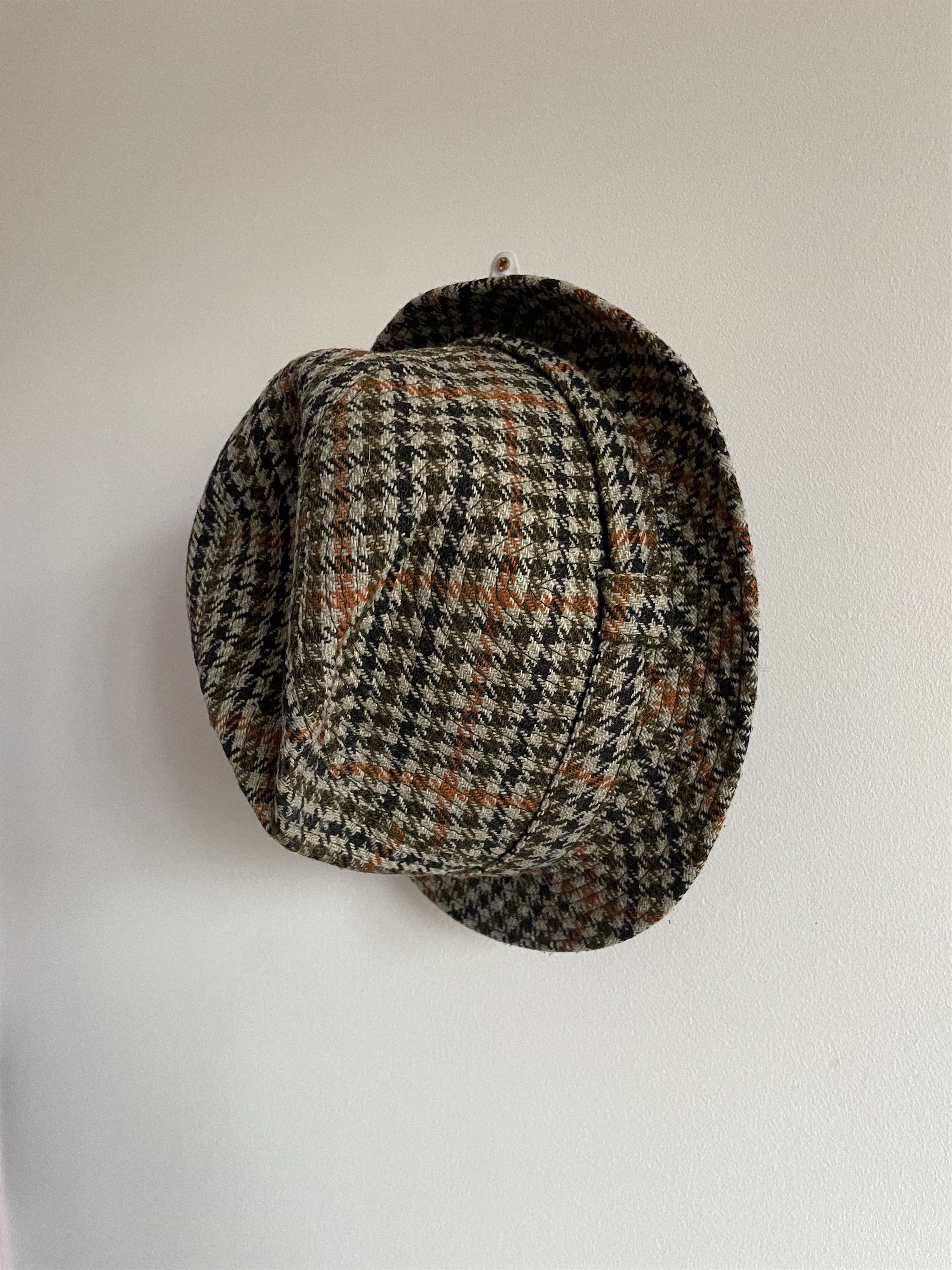 Borsalino Borsalino Vintage Gran Lusso Tweed Houndstooth Fedora Hat Size ONE SIZE - 4 Thumbnail