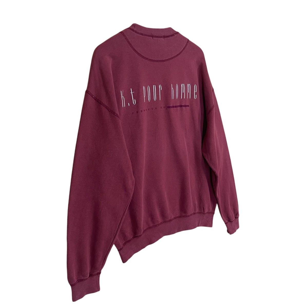 Japanese Brand Kt Pour Homme by Five Foxes Co Ltd Crewneck Sweatshirt Size US L / EU 52-54 / 3 - 2 Thumbnail