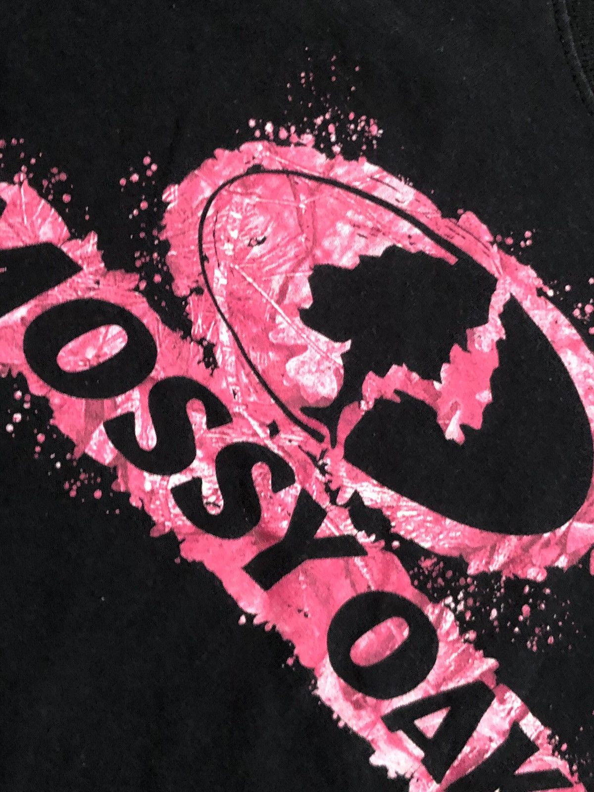 Mossy Oaks Mossy Oak Pink Camo Logo Tee Size M / US 6-8 / IT 42-44 - 2 Thumbnail
