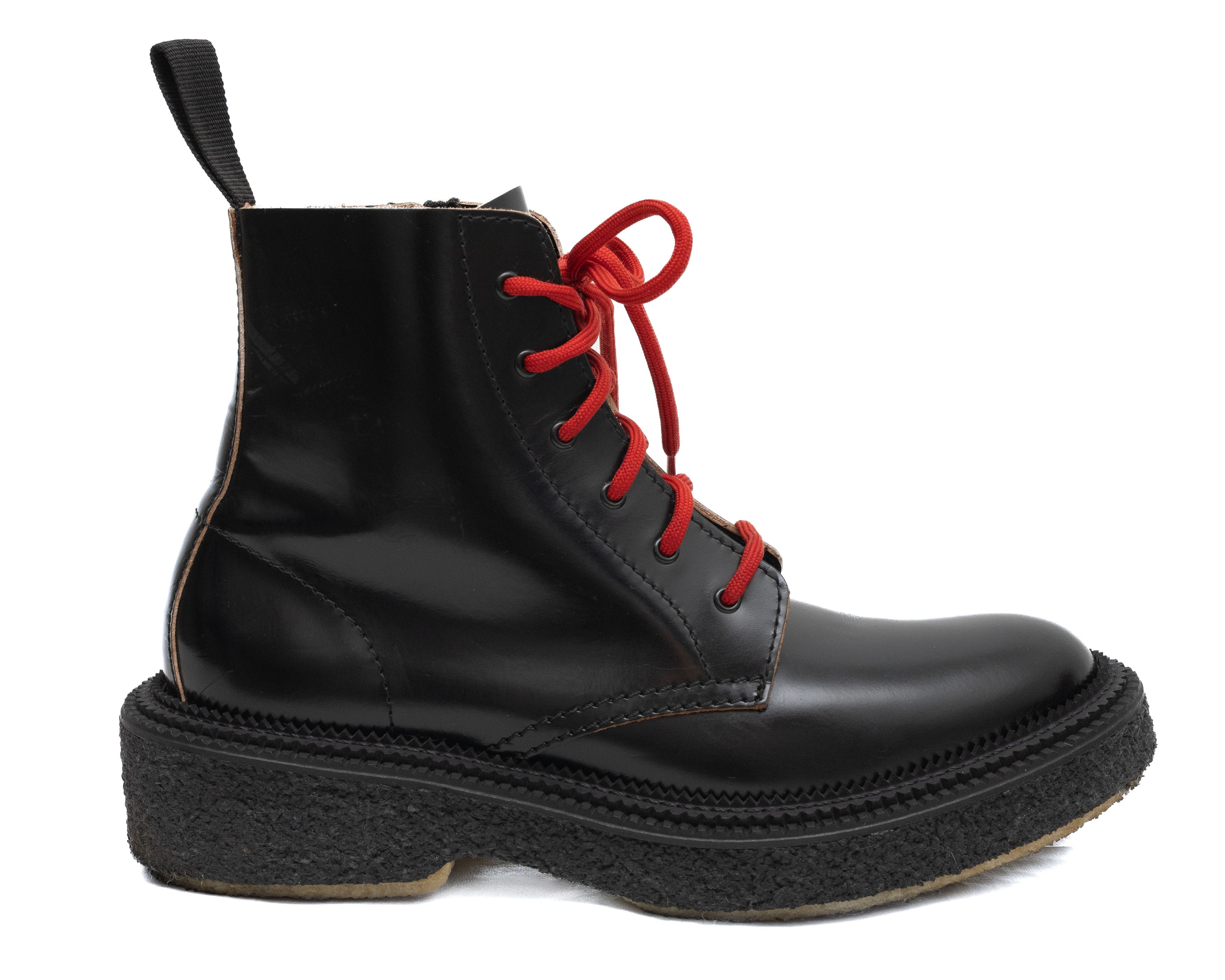 Giambattista Valli × H&M GIAMBATTISTA VALLI & H&M FW 2019 Leather Zip Boots Size US 8 / EU 41 - 3 Thumbnail