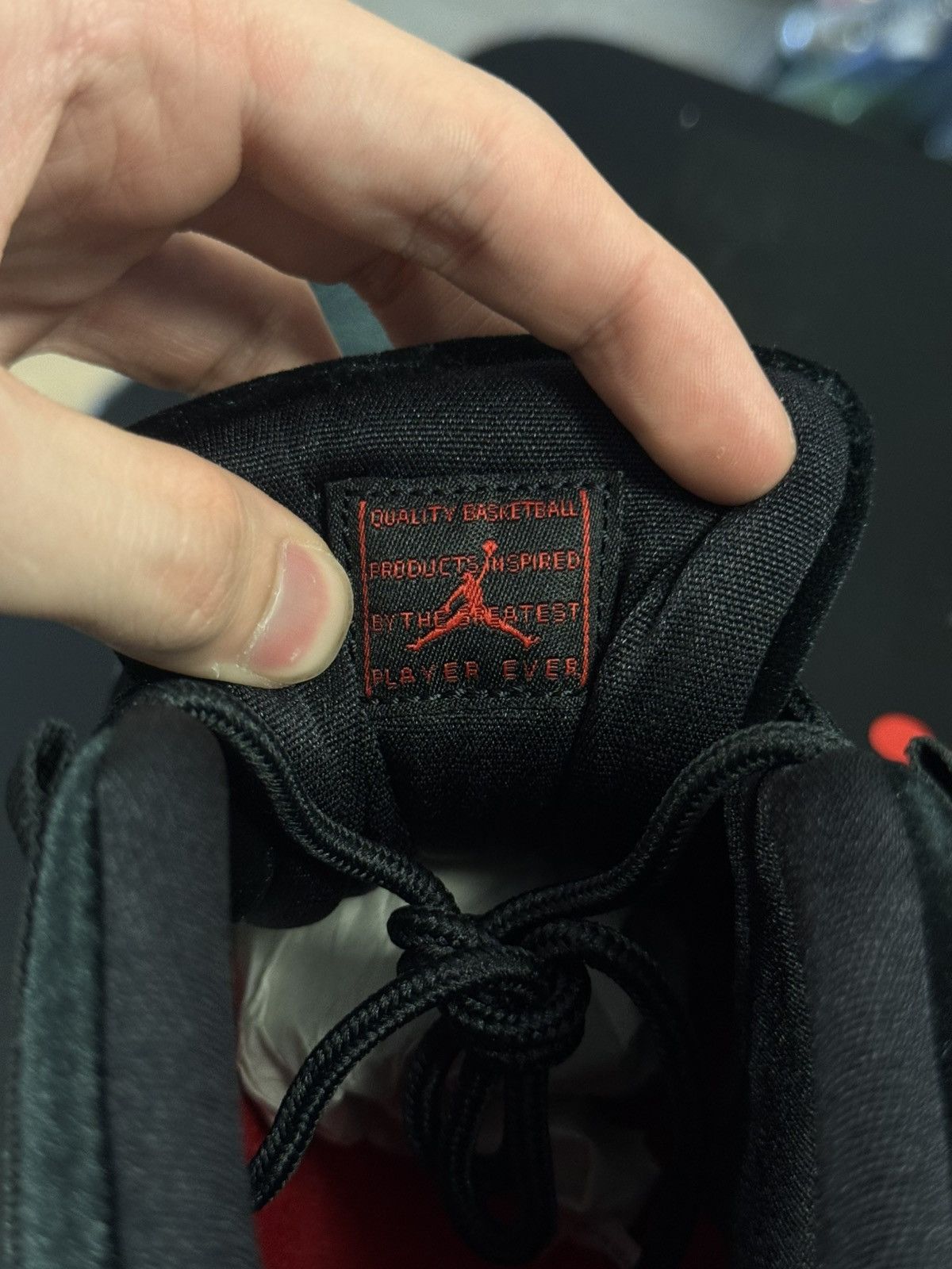 Jordan Brand × Nike Jordan 11 High Top Bred Velvet Women’s Size 12/10.5M NEW Size US 10.5 / EU 43-44 - 12 Thumbnail