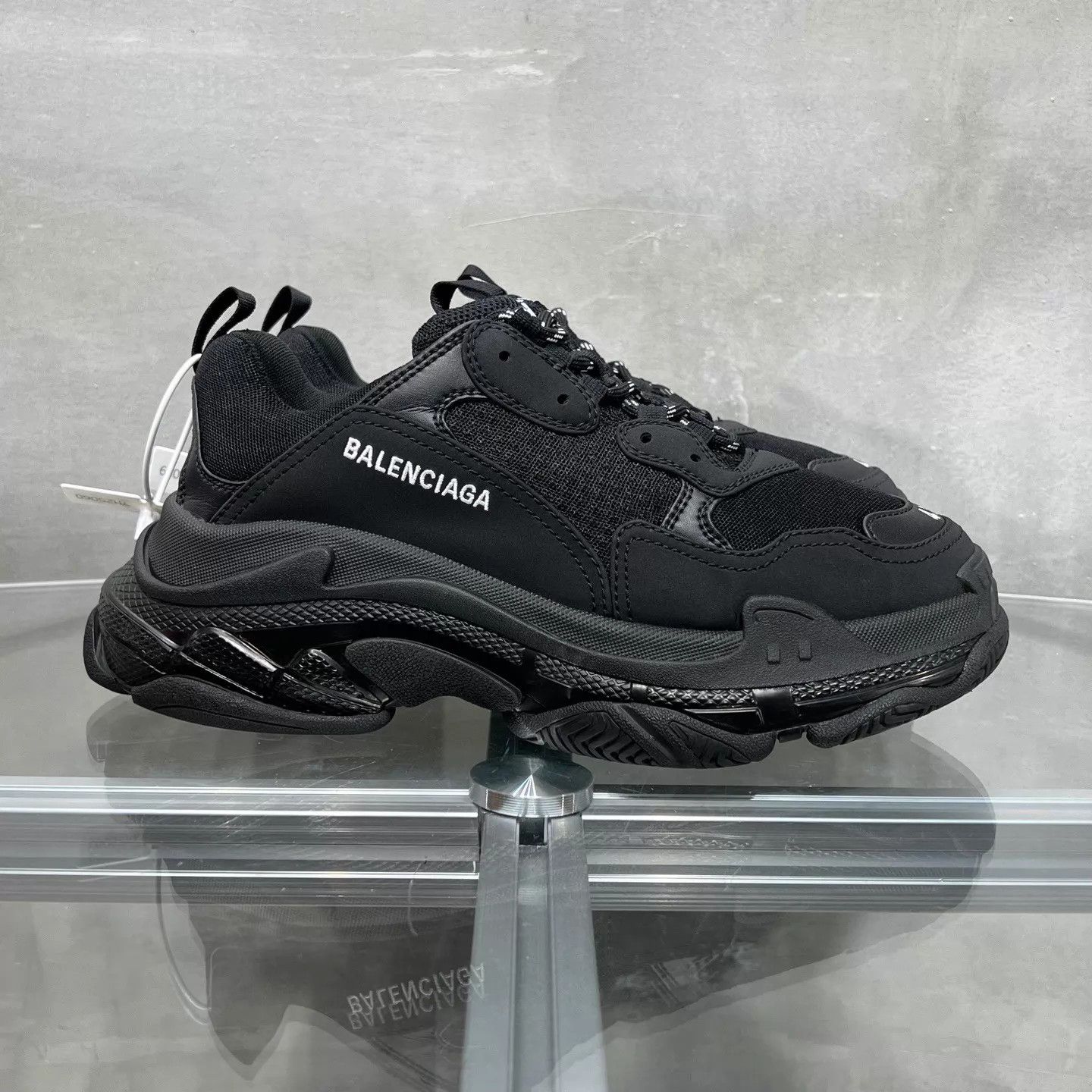 Balenciaga Balenciaga BLCG Triples Black 41 Size US 8 / EU 41 - 4 Thumbnail