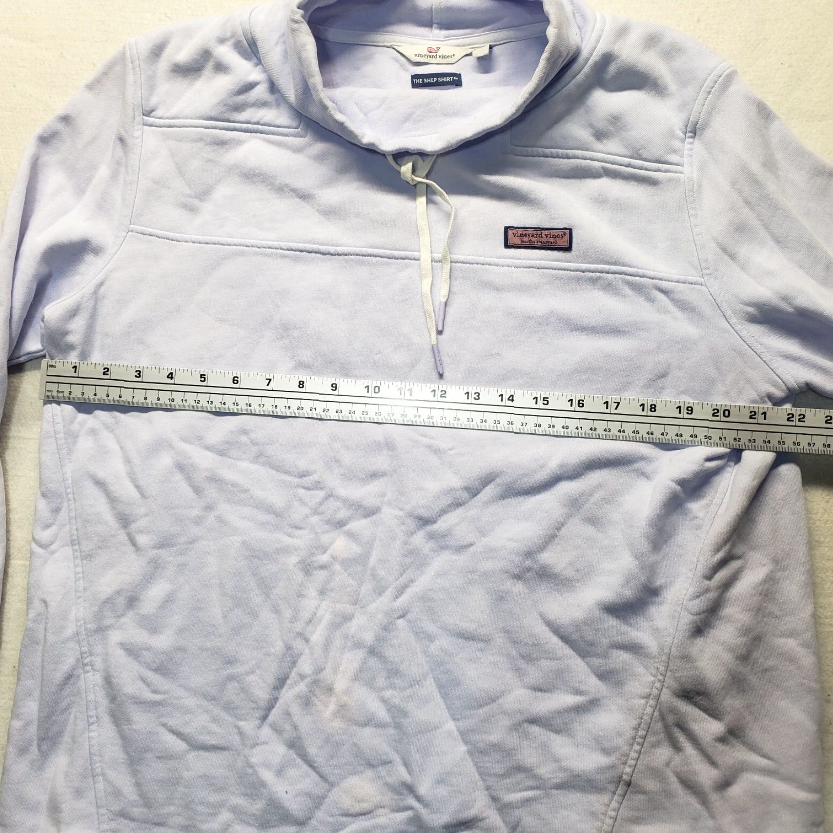 Vineyard Vines Vineyard Vines Sweater Light Blue Pullover 1/4 Zip The Shep Shirt Preppy Men's L Shirt Size US L / EU 52-54 / 3 - 4 Thumbnail