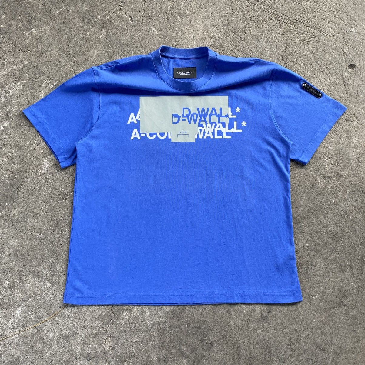 A-COLD-WALL* A-Cold-Wall Big Logo Overlay Shirt Size US XL / EU 56 / 4 - 1 Thumbnail