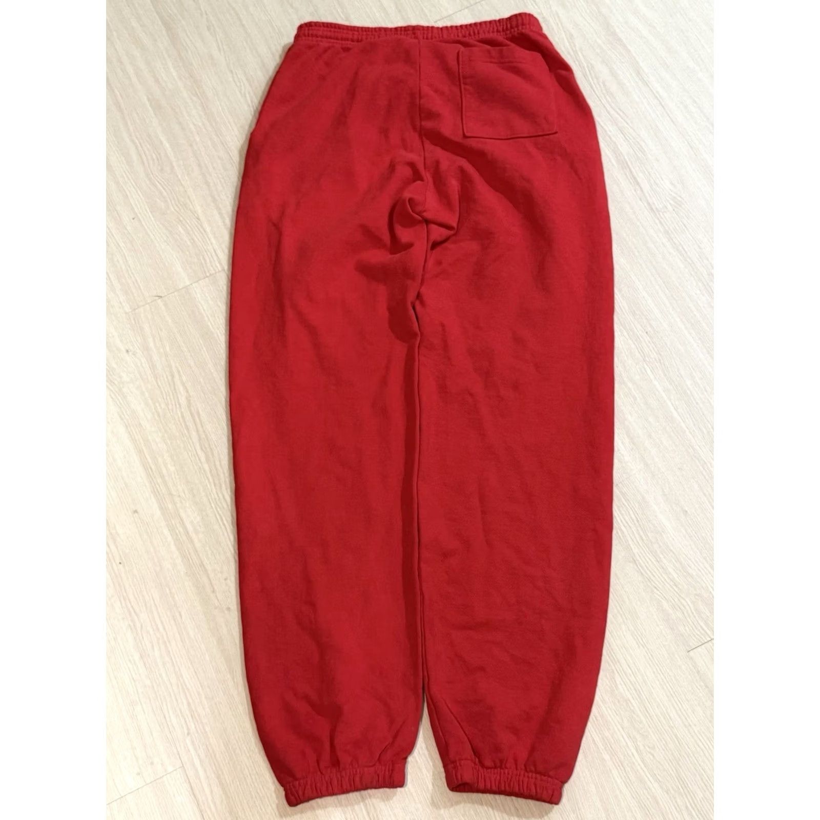 Online Ceramics Online Ceramics x A24 Sweatpants Large Haunted Wagon Ti West MaXXXine Pearl Mens Lounge Pants Red Graphic Print Size US 33 - 2 Thumbnail