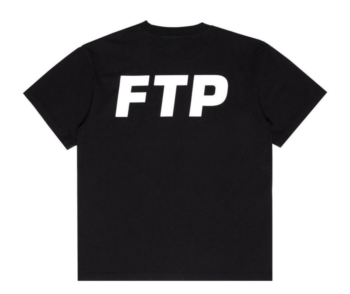 Fuck The Population FTP Logo Black T Shirt Size Large w/free USPS t shirt Size US L / EU 52-54 / 3 - 6 Thumbnail
