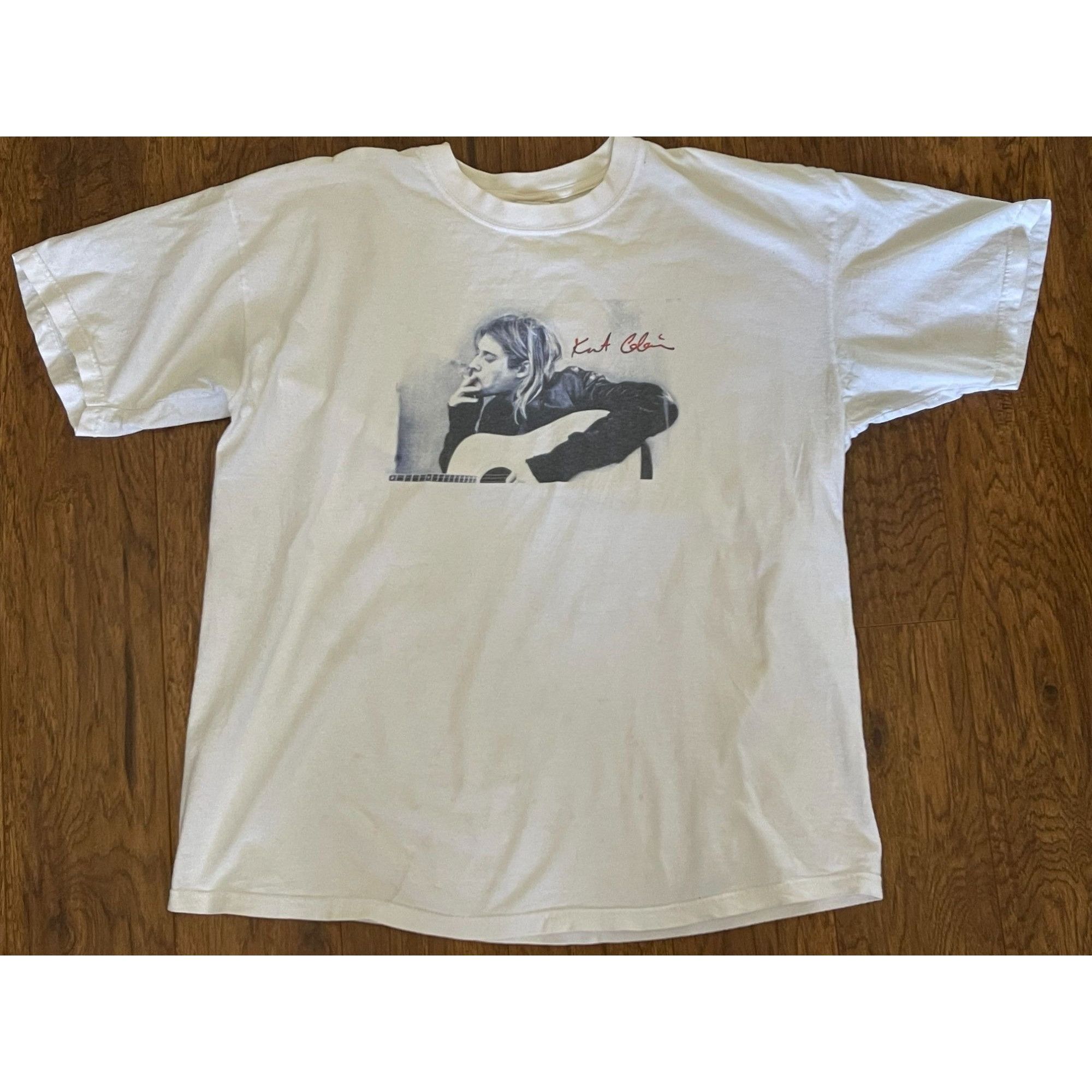 Anvil Vintage Kurt Cobain x Nirvana 2003 Jagstang Left-Handed Guit Size US XL / EU 56 / 4 - 4 Thumbnail