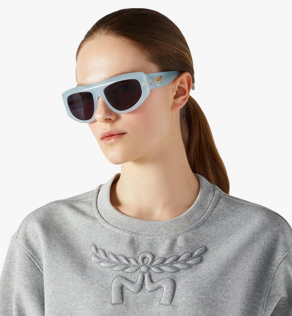 MCM o1mt1gz0825 Size: OS / Unisex Sunglasses in Blue Size ONE SIZE - 4 Thumbnail
