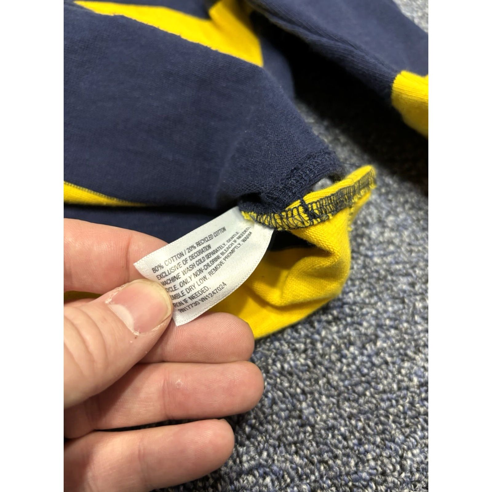 Rowing Blazers Rowing Blazers Target Women's Stripe Collared Long Sleeve Rugby Polo Shirt S Boys? Size S / US 4 / IT 40 - 4 Thumbnail