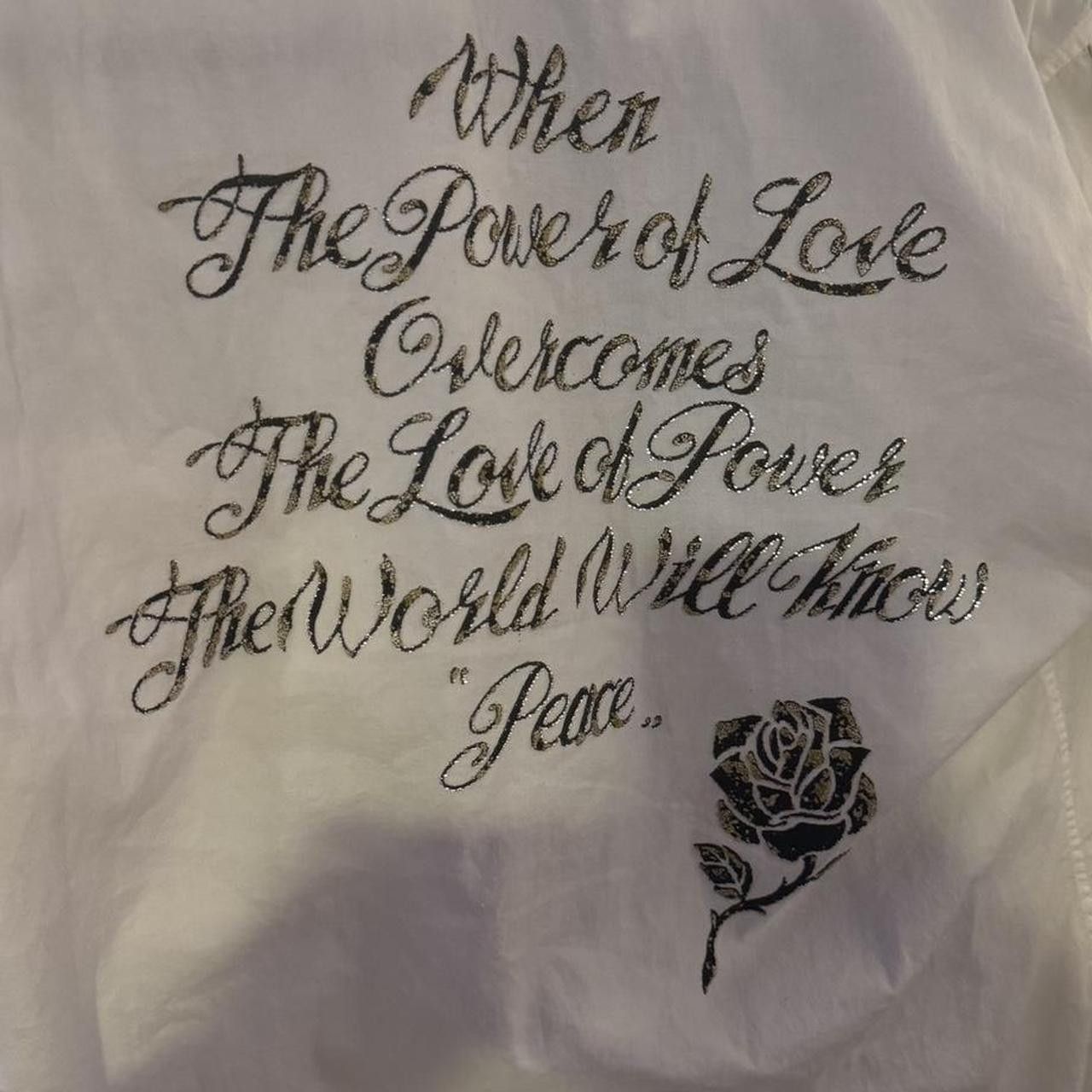 Hysteric Glamour × roarguns Roarguns Embroidered Poem Button Up Shirt Size US M / EU 48-50 / 2 - 3 Thumbnail