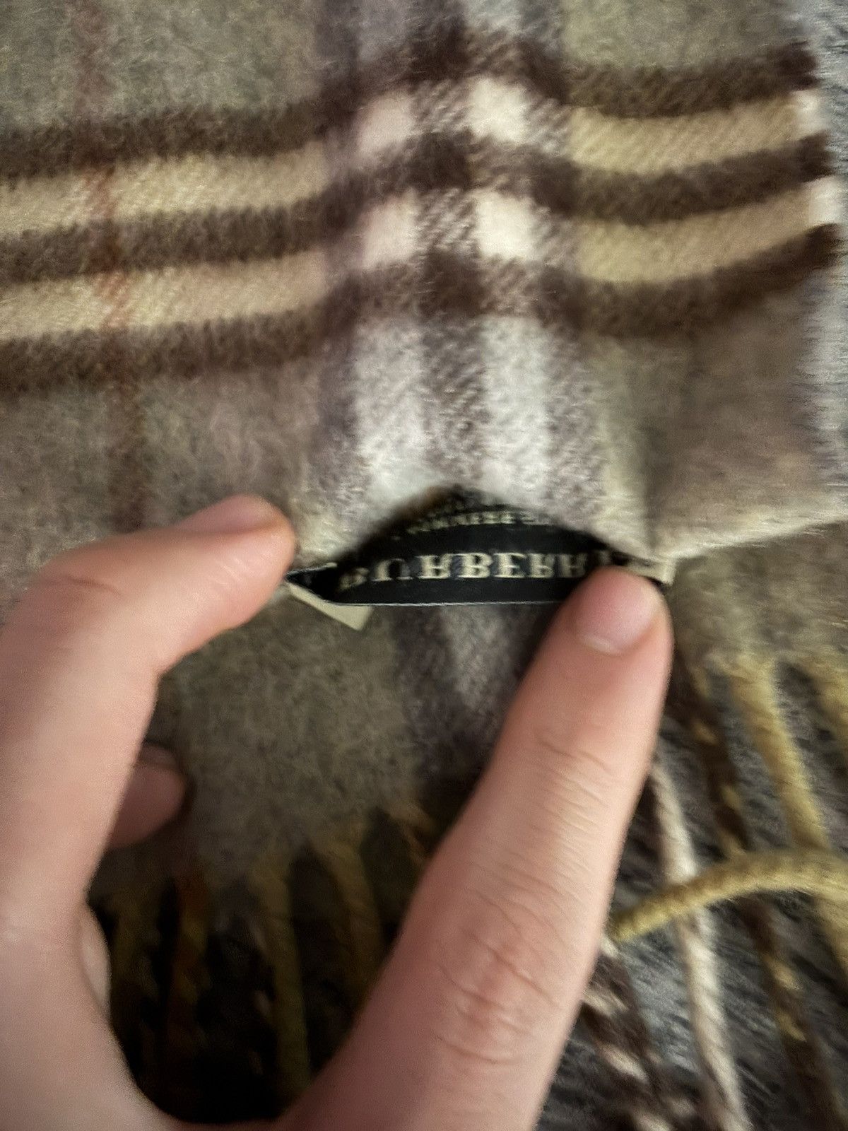 Burberry Vintage burberry 90s scarf Size ONE SIZE - 4 Thumbnail