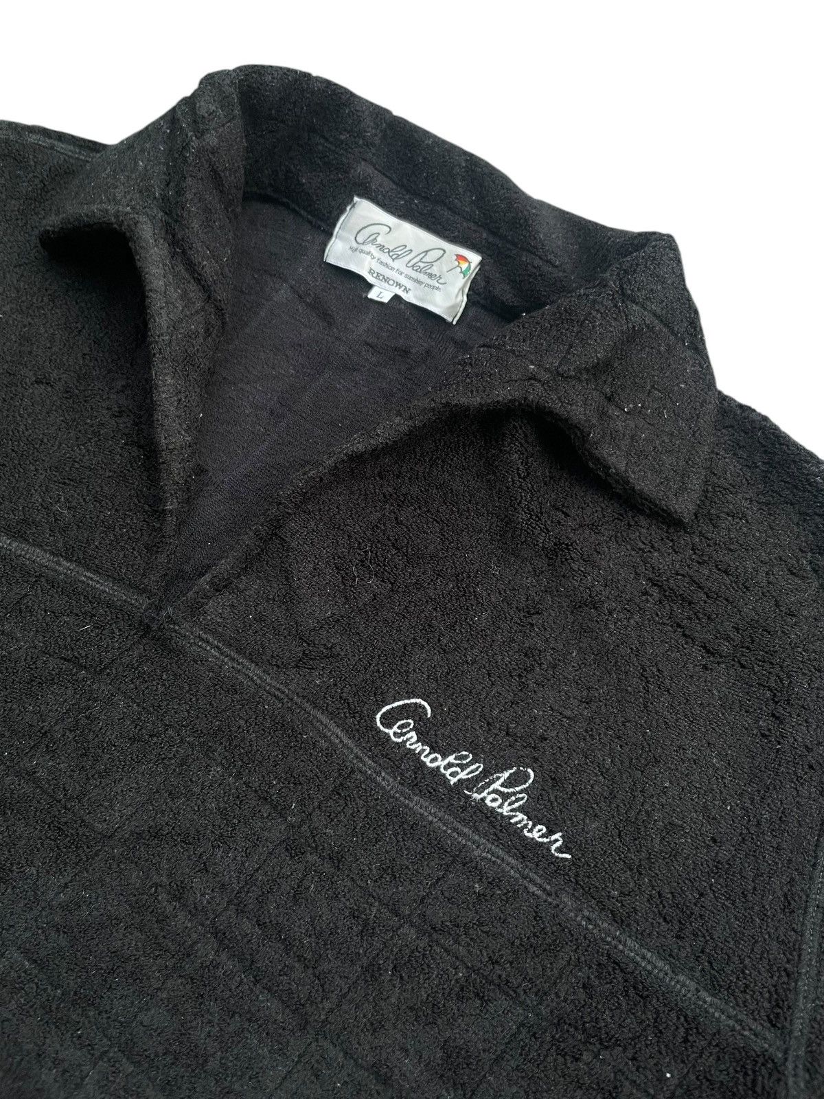 Japanese Brand Arnold Palmer Half Collar Fleece Size US L / EU 52-54 / 3 - 3 Thumbnail