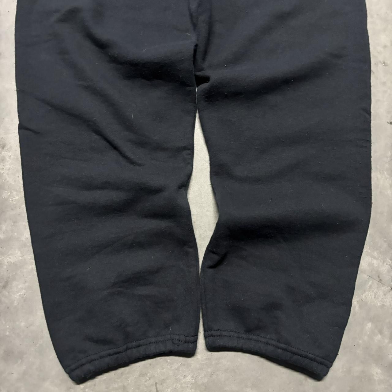 Japanese Brand × Vintage Crazy Vintage Y2K/2000s Black Essential Sweatpants! Size US 30 / EU 46 - 5 Thumbnail